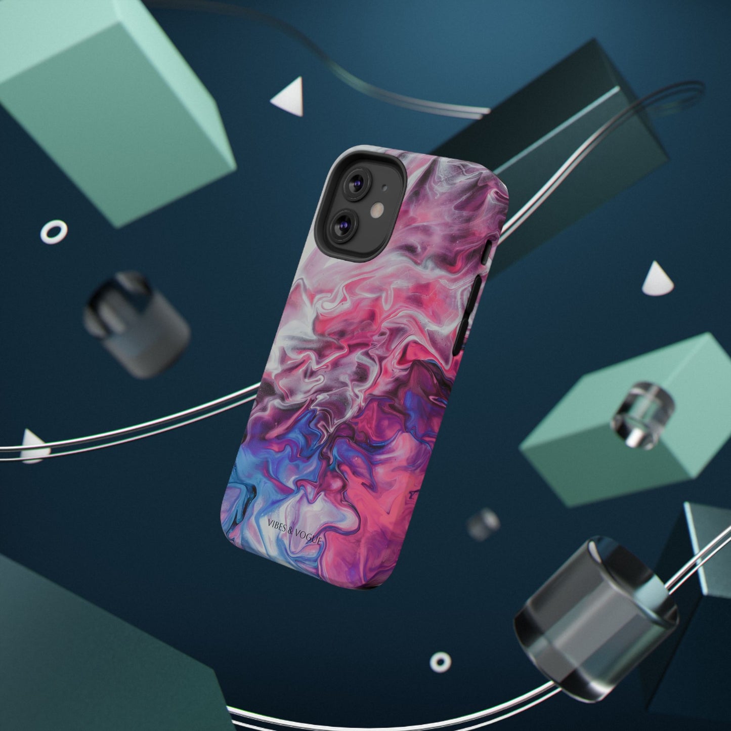 Vibrant Phone Case for Trendsetters | Abstract Marble Design, Impact-Resistant, Stylish Tech Accessory, Perfect Gift