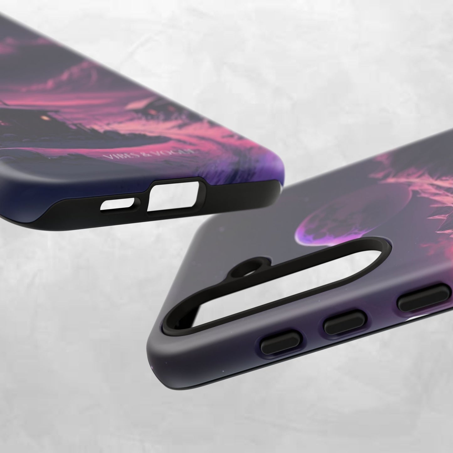 Futuristic Phone Case, Galaxy Aesthetic, Cosmic Art, Stylish Protection, Gifts for Tech Lovers