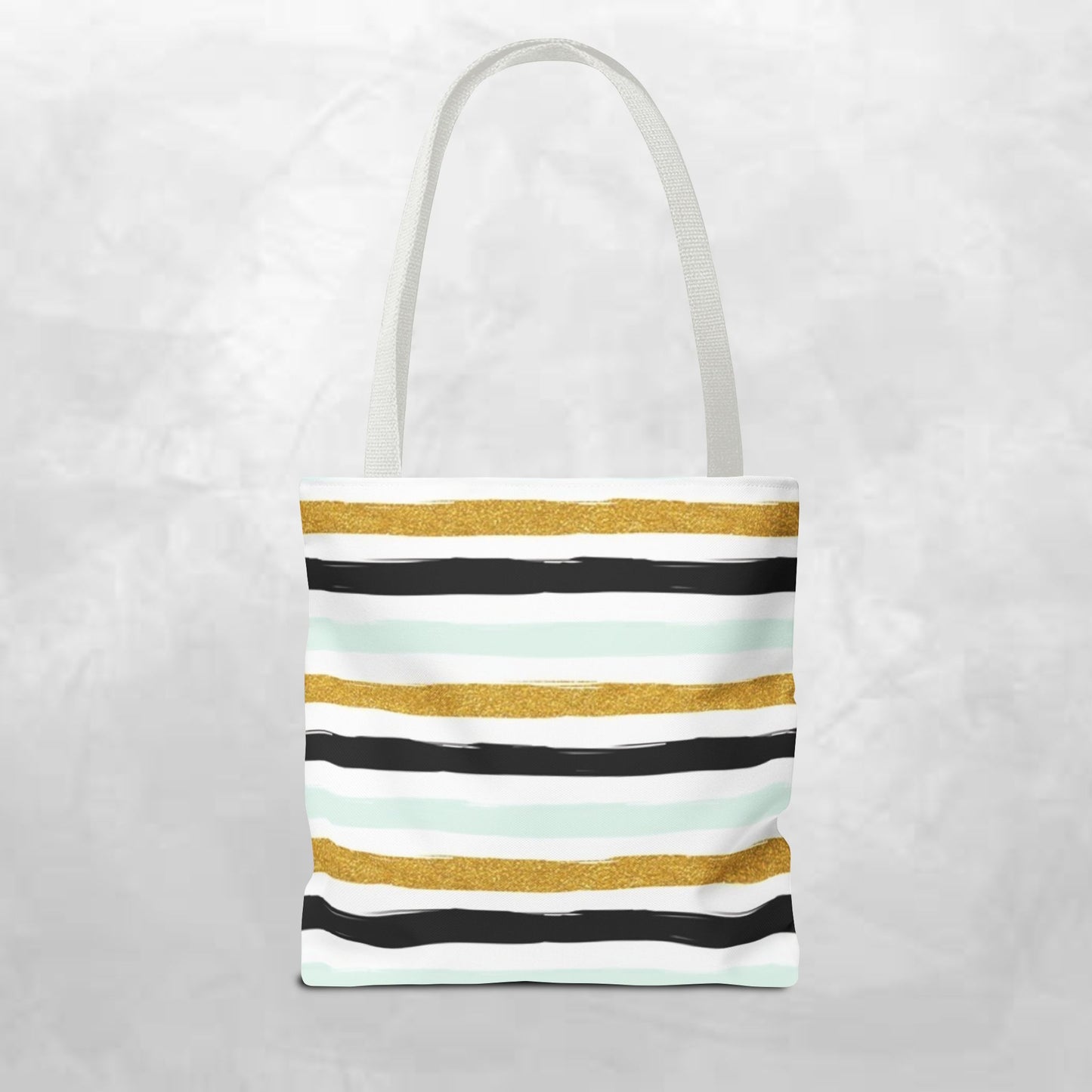Chic Striped Tote Bag, Stylish Handbag, Casual Carryall, Everyday Shopper, Gift for Her, Beach Bag, Fashion Accessory