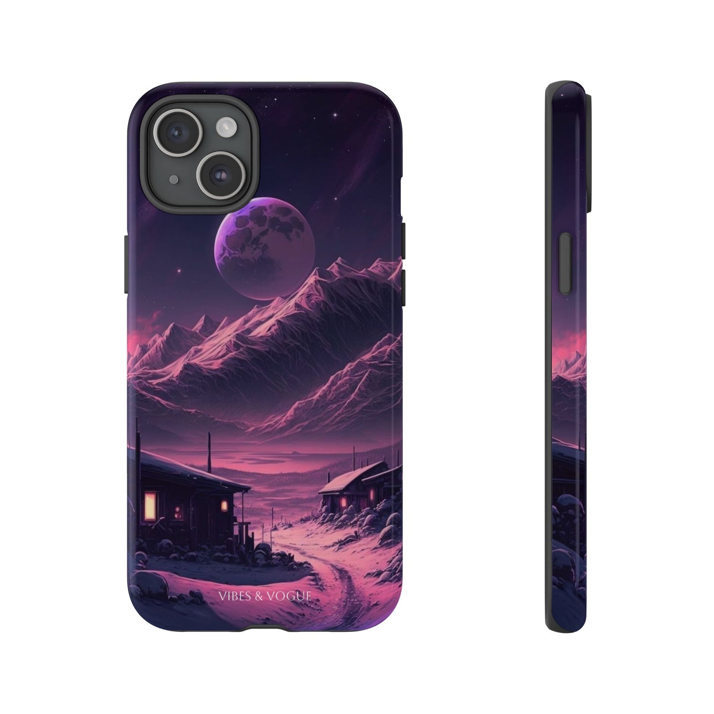 Futuristic Phone Case, Galaxy Aesthetic, Cosmic Art, Stylish Protection, Gifts for Tech Lovers