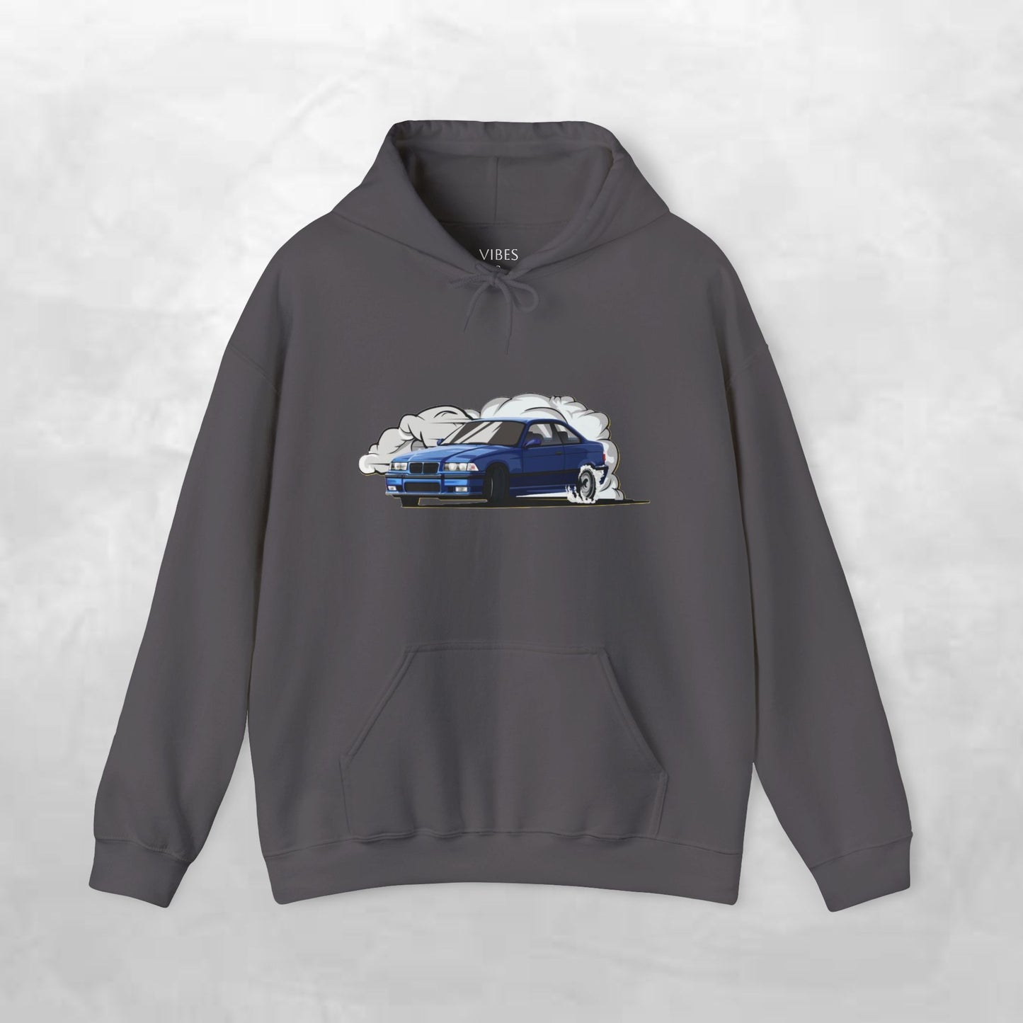 Cool Car Graphic Hoodie for Auto Lovers, Vintage Sweatshirt, Perfect Gift for Car Enthusiasts, Casual Wear, Unisex Hoodie