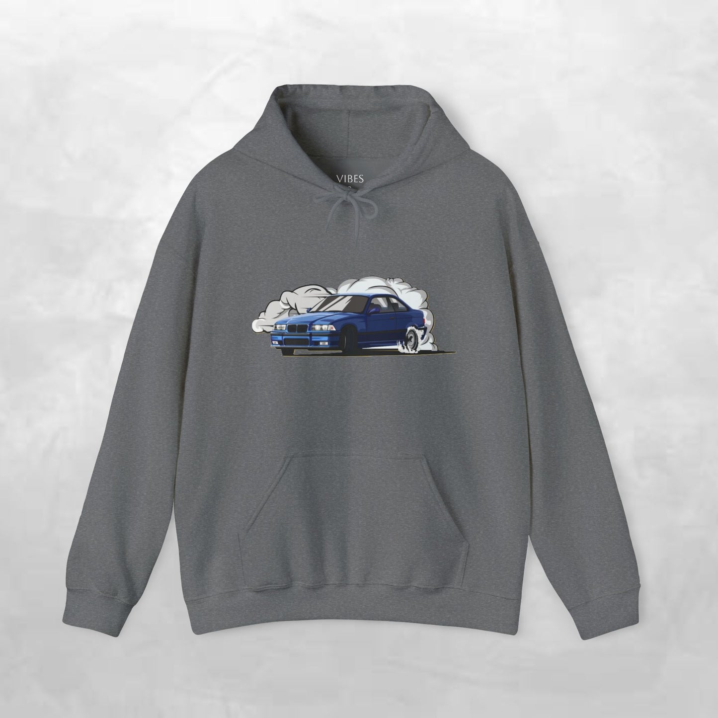 Cool Car Graphic Hoodie for Auto Lovers, Vintage Sweatshirt, Perfect Gift for Car Enthusiasts, Casual Wear, Unisex Hoodie