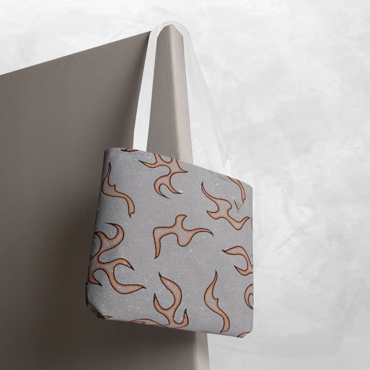 Stylish AOP Tote Bag - Trendy Reusable Shopping Bag, Casual Handbag, Gift for Her, Eco-friendly Tote, Everyday Carryall