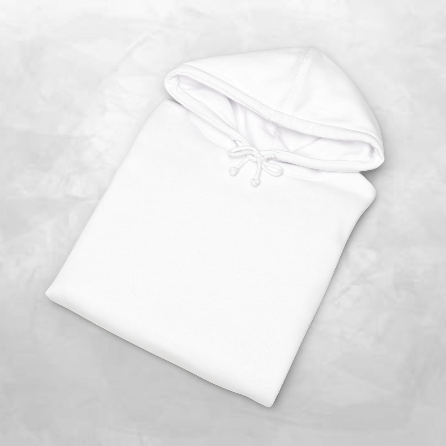 Classic White Hoodie — Minimal Pullover Sweatshirt