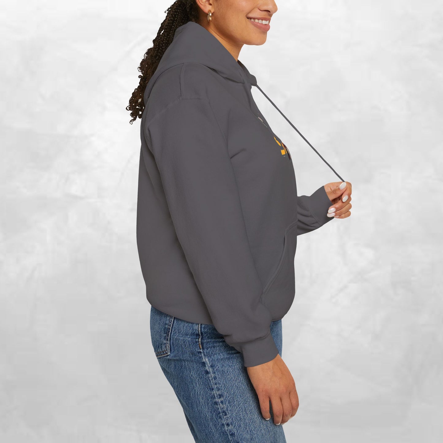 Chic Graphic Hoodie - Unisex Heavy Blend™ Sweatshirt, Casual Wear, Street Style, Gift for Him/Her, Comfortable Fashion, Trendy Apparel