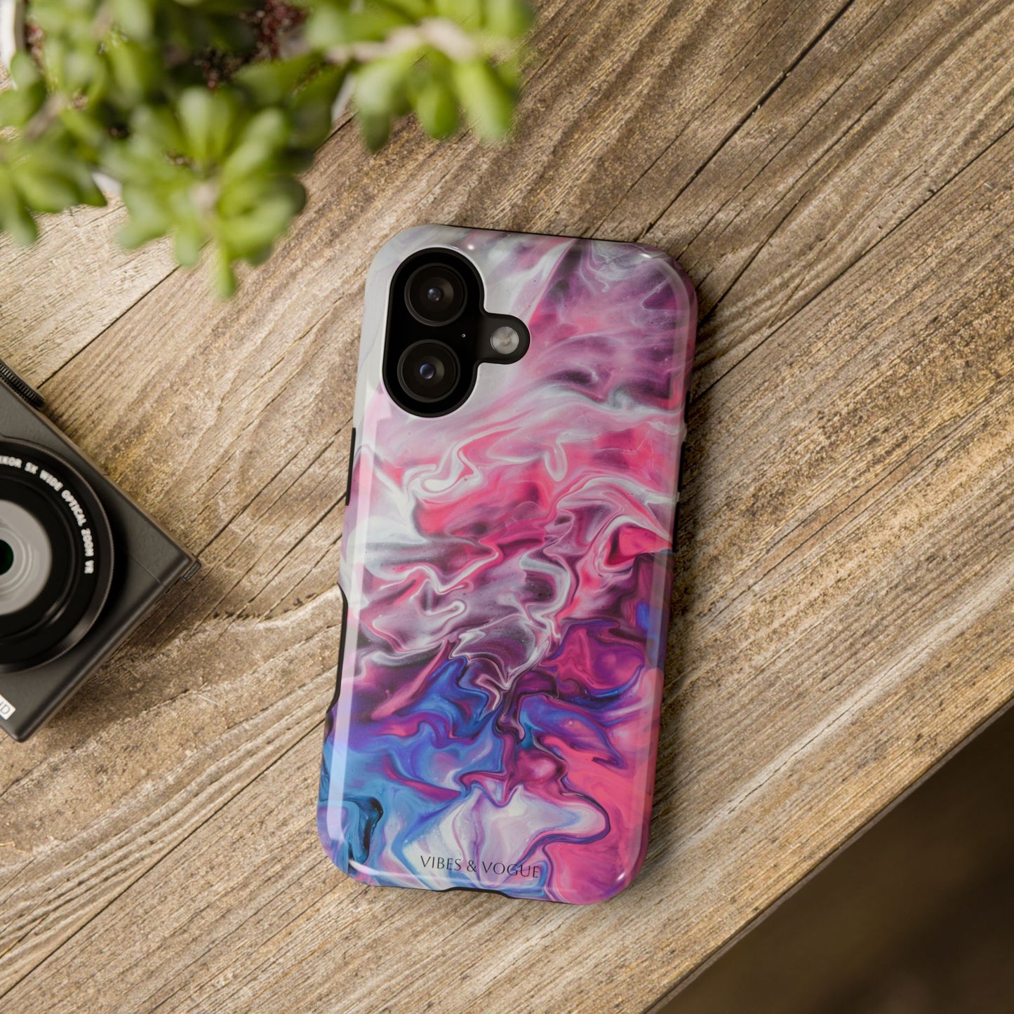 Vibrant Phone Case for Trendsetters | Abstract Marble Design, Impact-Resistant, Stylish Tech Accessory, Perfect Gift