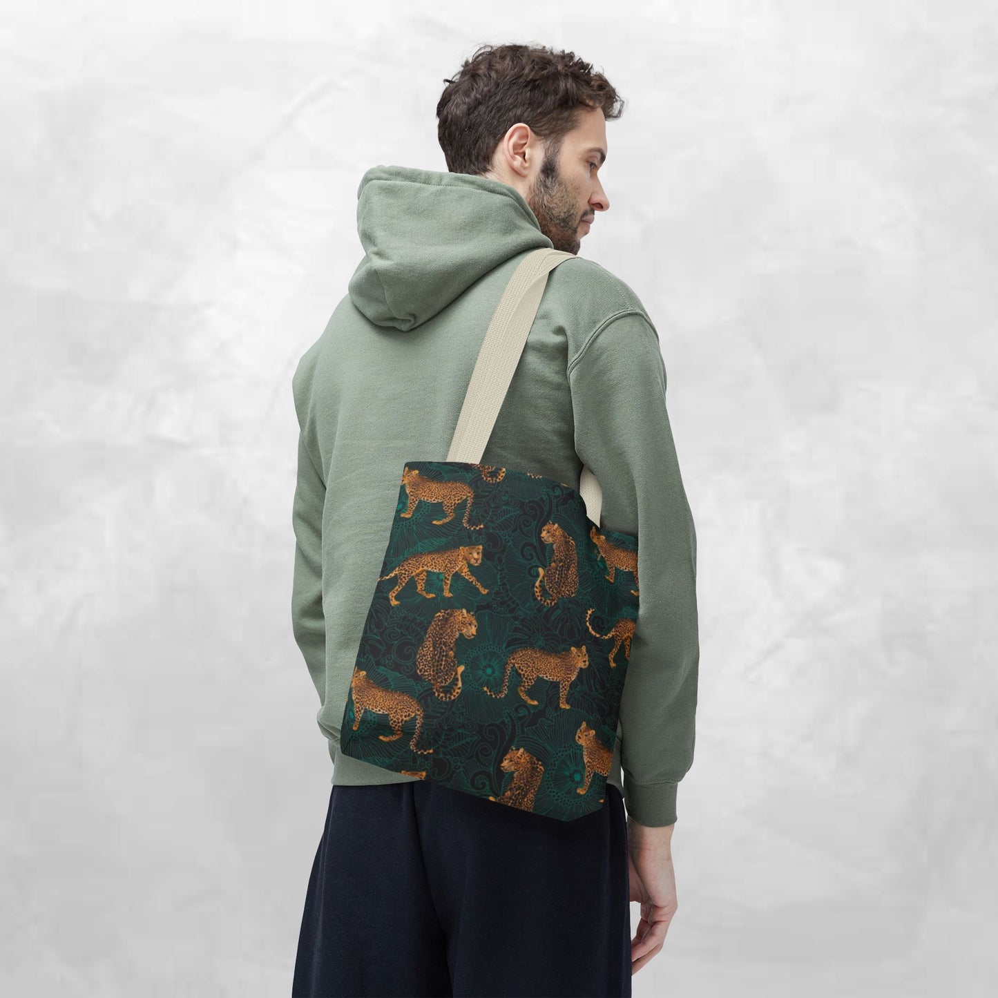 Wildly Stylish Leopard Print Tote Bag, Eco-Friendly, Fashionable, Perfect for Everyday Use, Gift for Animal Lovers, Weekend Bag