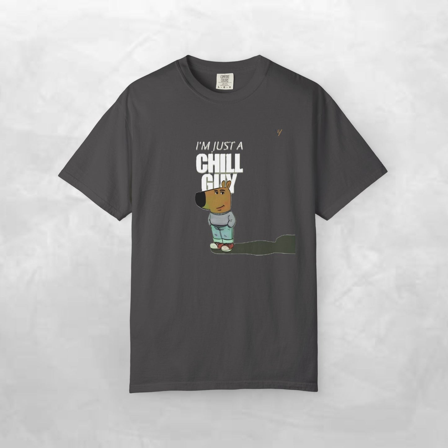 Chill Guy Graphic T-Shirt - Relaxed Unisex Tee for Casual Vibes