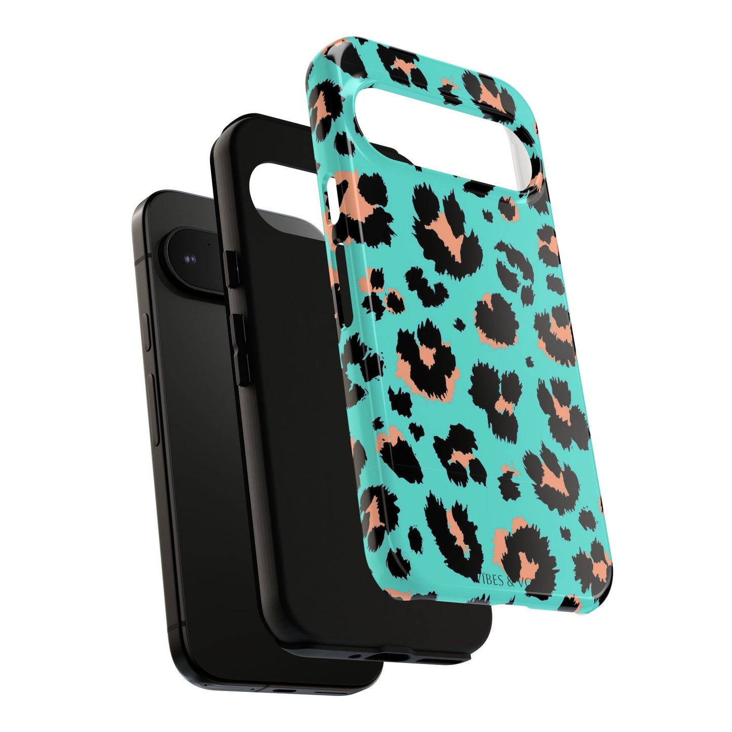 Leopard Print Phone Case, Tough Phone Case, Wild Style Accessory, Animal Print Cover, Stylish Phone Protection