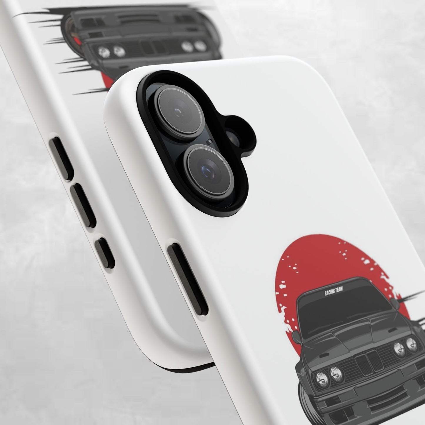 Tough Cases – Retro Racing Car Phone Case for Auto Enthusiasts