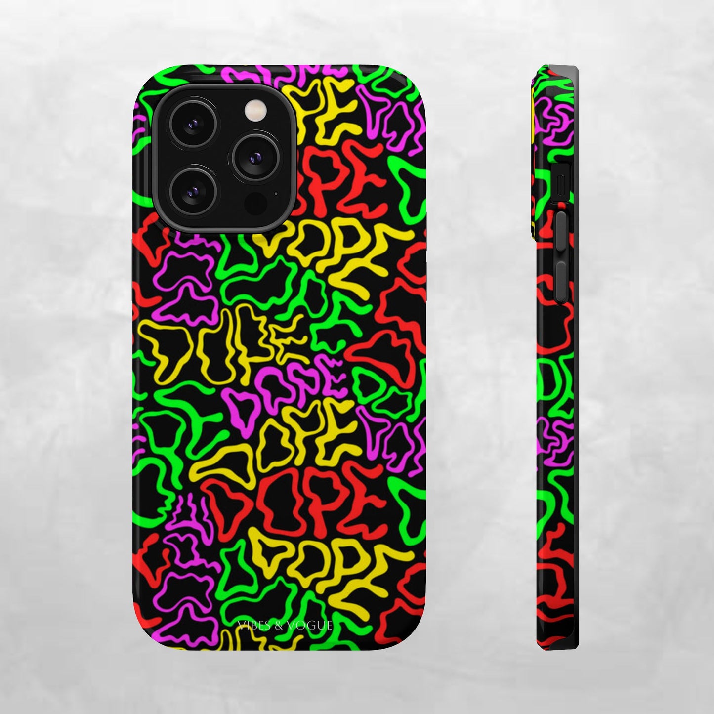 Colorful Magnetic Phone Cases, Funky Case for Teens, Cool Phone Accessories, Unique Gift for Friends, Vibrant Tough Cases, Phone Protection