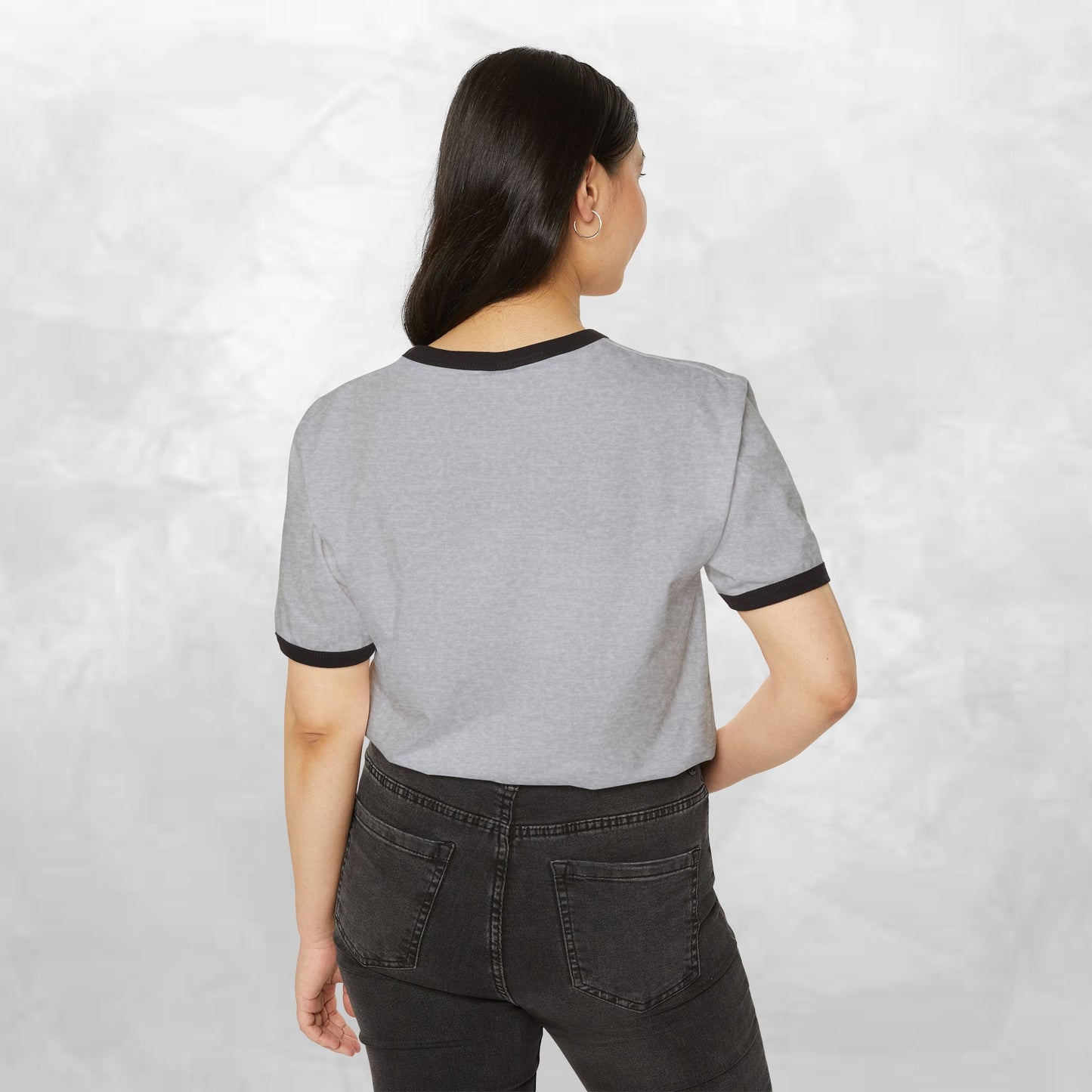 Retro Vibes & Vogue Unisex Cotton Ringer T-Shirt