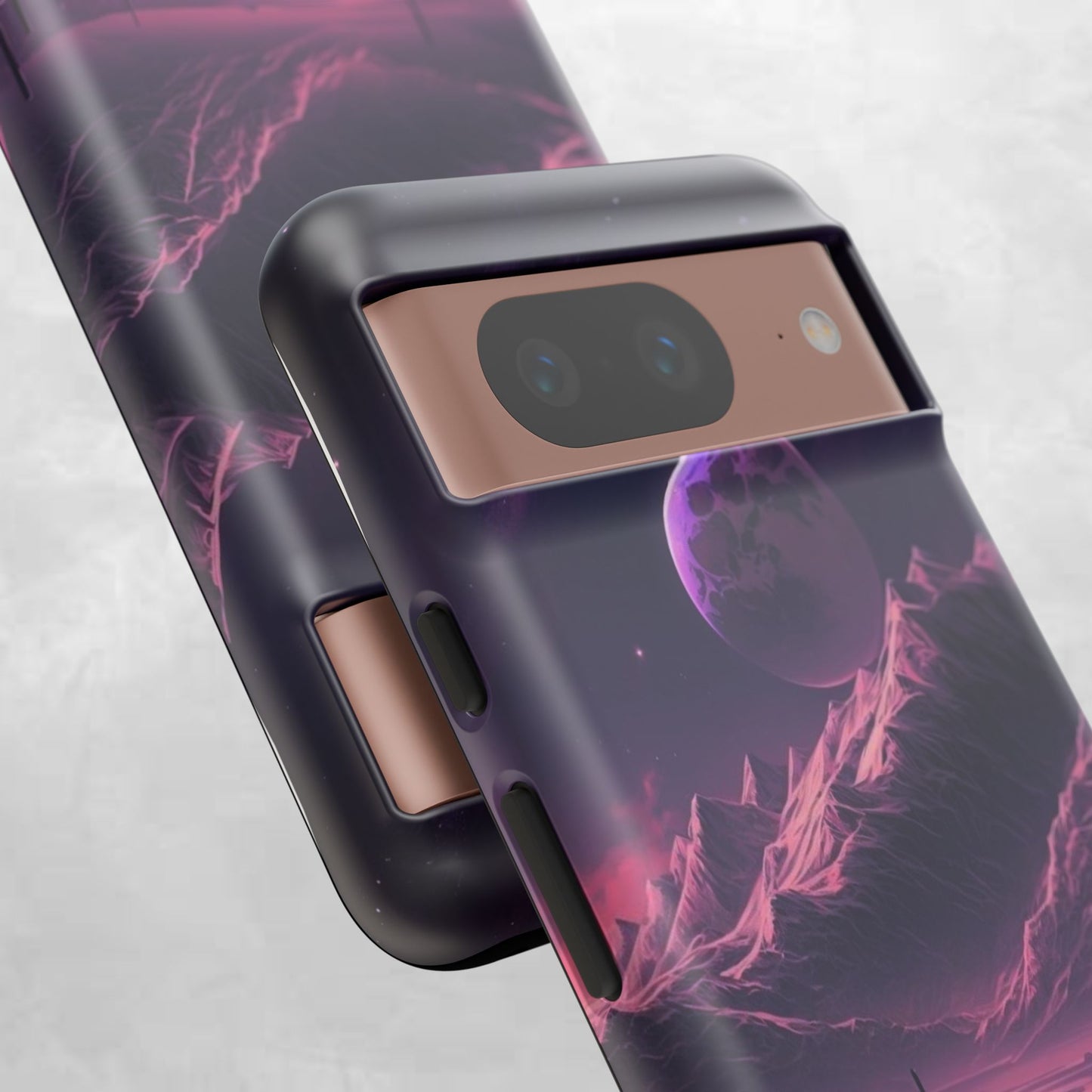 Futuristic Phone Case, Galaxy Aesthetic, Cosmic Art, Stylish Protection, Gifts for Tech Lovers