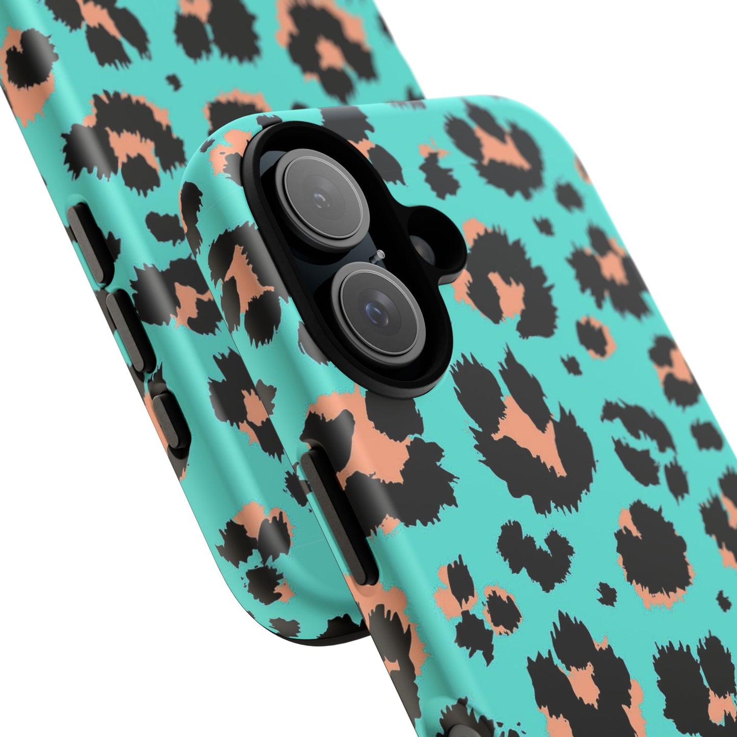 Leopard Print Phone Case, Tough Phone Case, Wild Style Accessory, Animal Print Cover, Stylish Phone Protection