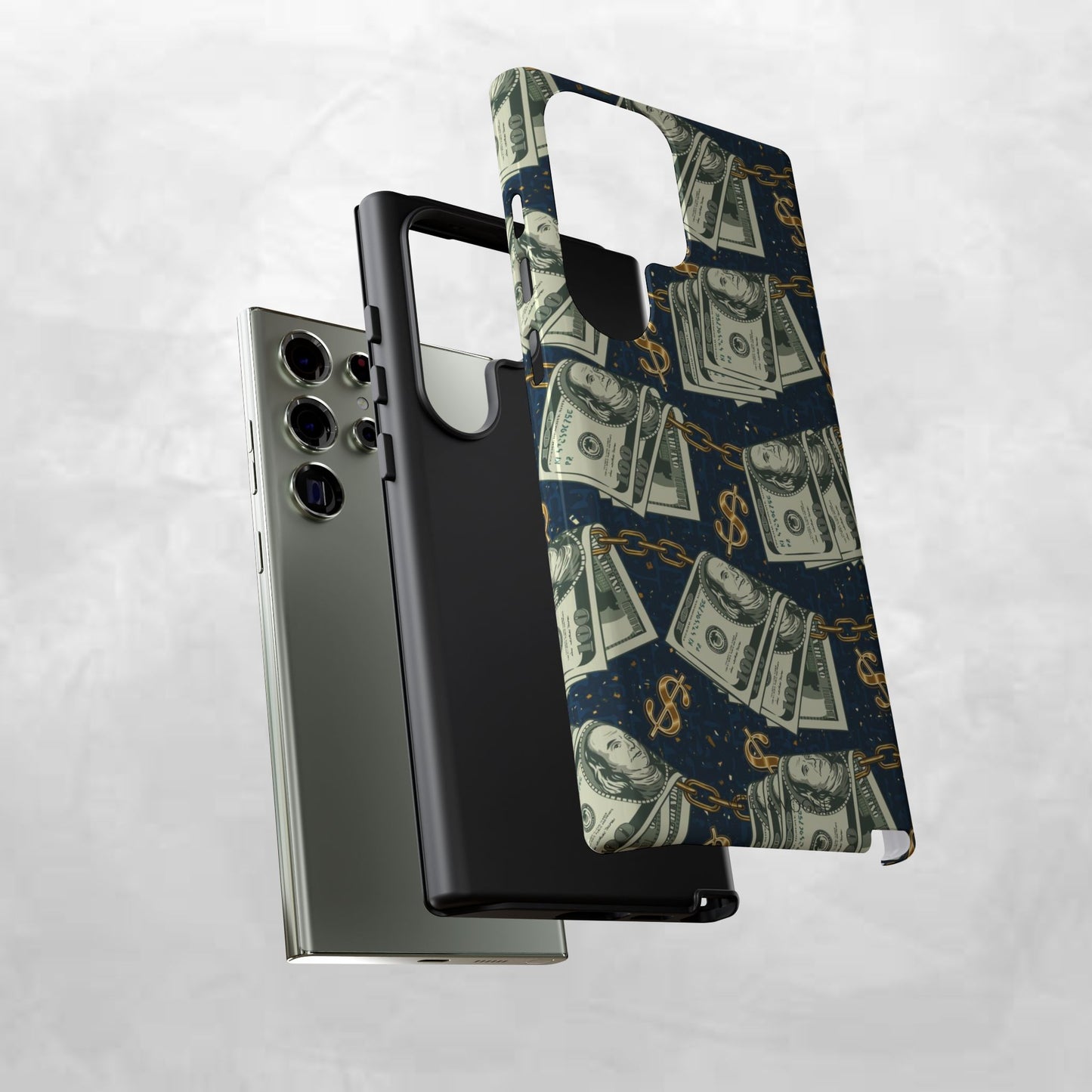 Money Motivation Phone Case, Tough Cases for iPhone, Money Design Phone Accessory, Trendy Tech Gifts, Unique Phone Cover