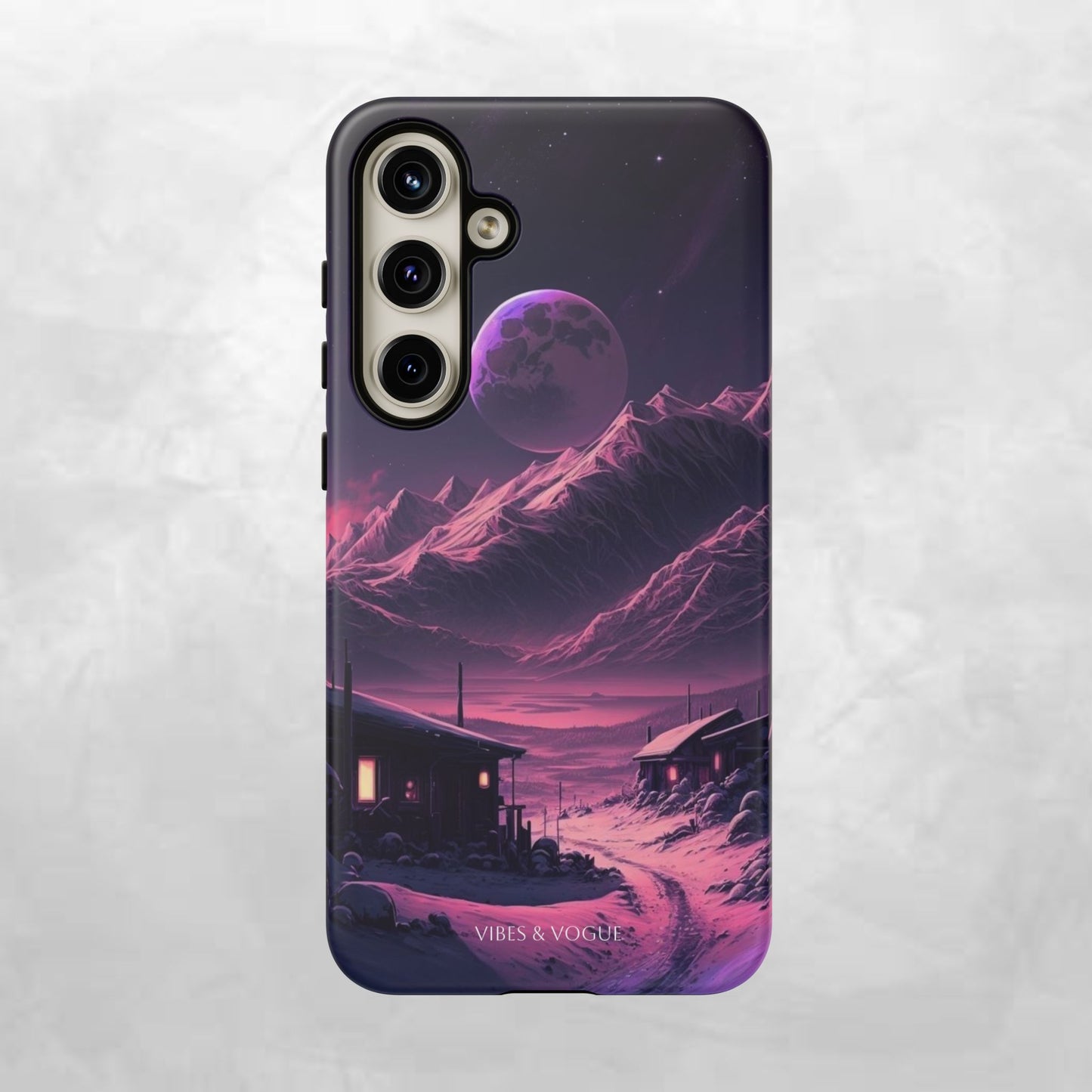 Futuristic Phone Case, Galaxy Aesthetic, Cosmic Art, Stylish Protection, Gifts for Tech Lovers