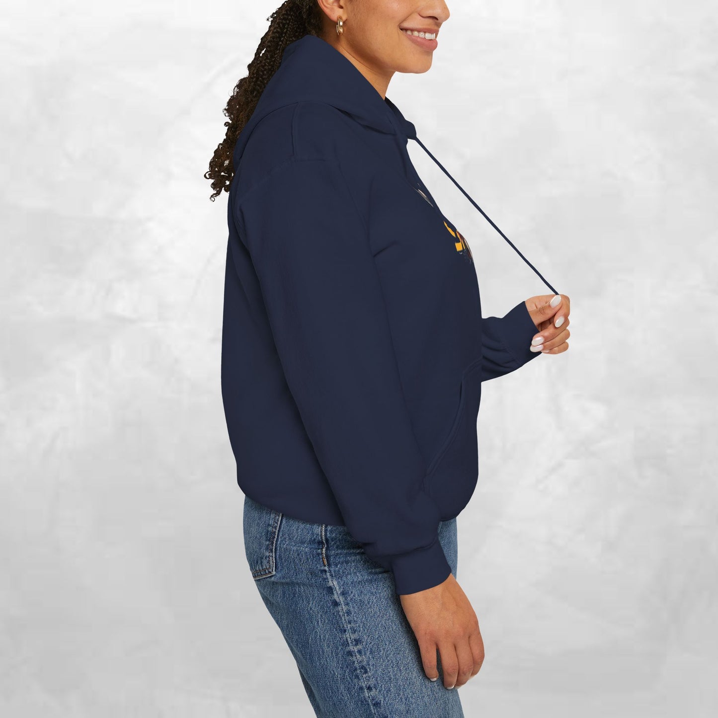 Chic Graphic Hoodie - Unisex Heavy Blend™ Sweatshirt, Casual Wear, Street Style, Gift for Him/Her, Comfortable Fashion, Trendy Apparel