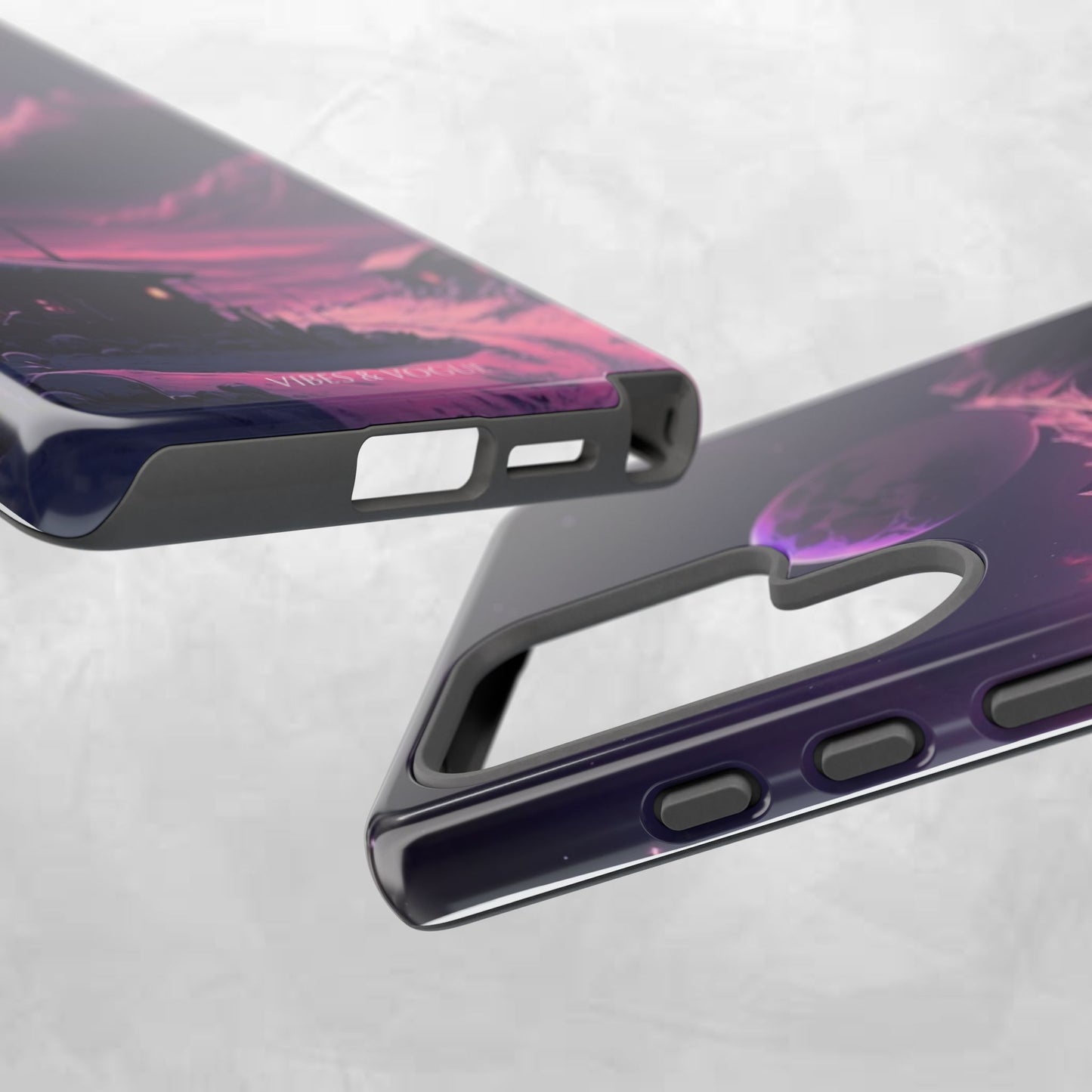 Futuristic Phone Case, Galaxy Aesthetic, Cosmic Art, Stylish Protection, Gifts for Tech Lovers