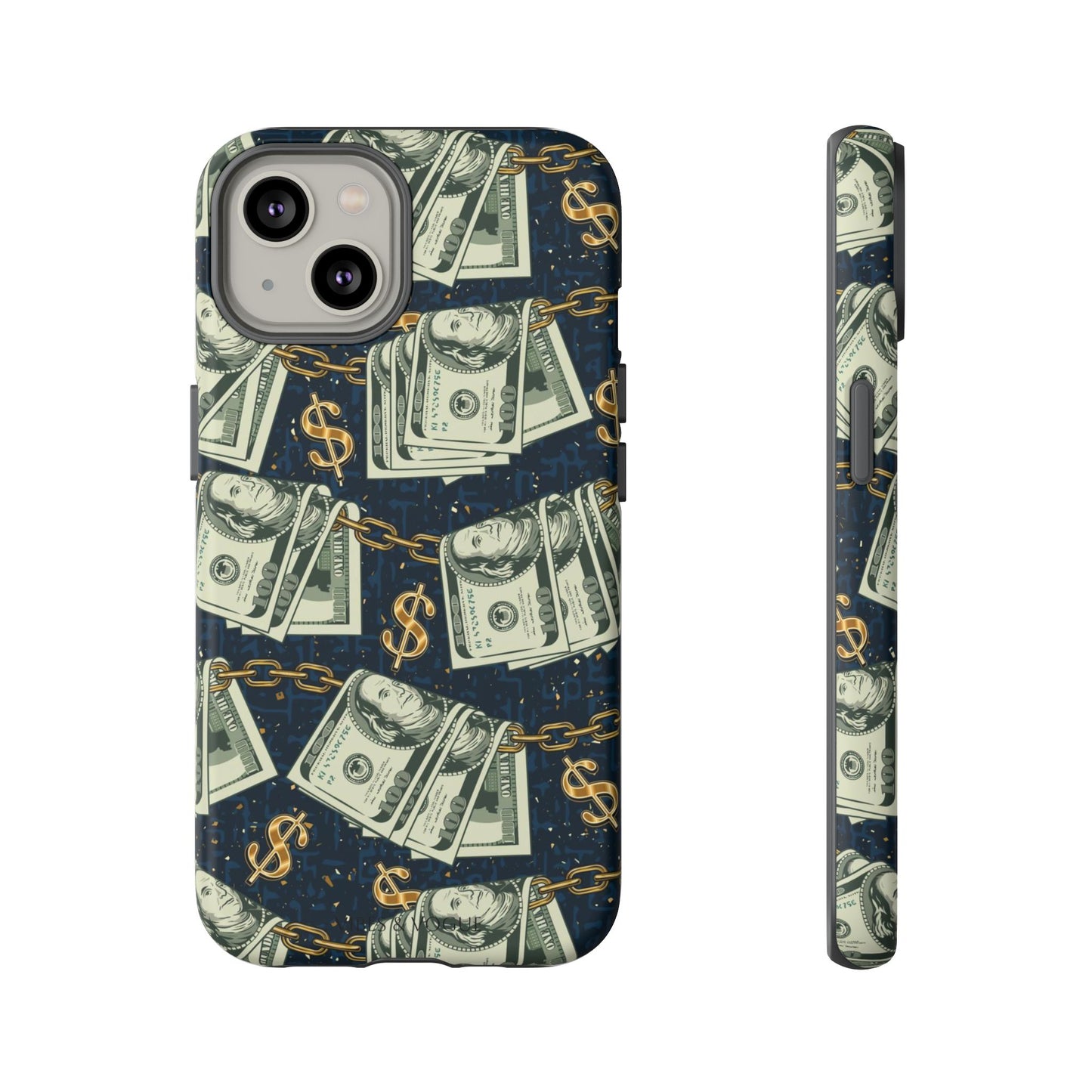 Money Motivation Phone Case, Tough Cases for iPhone, Money Design Phone Accessory, Trendy Tech Gifts, Unique Phone Cover