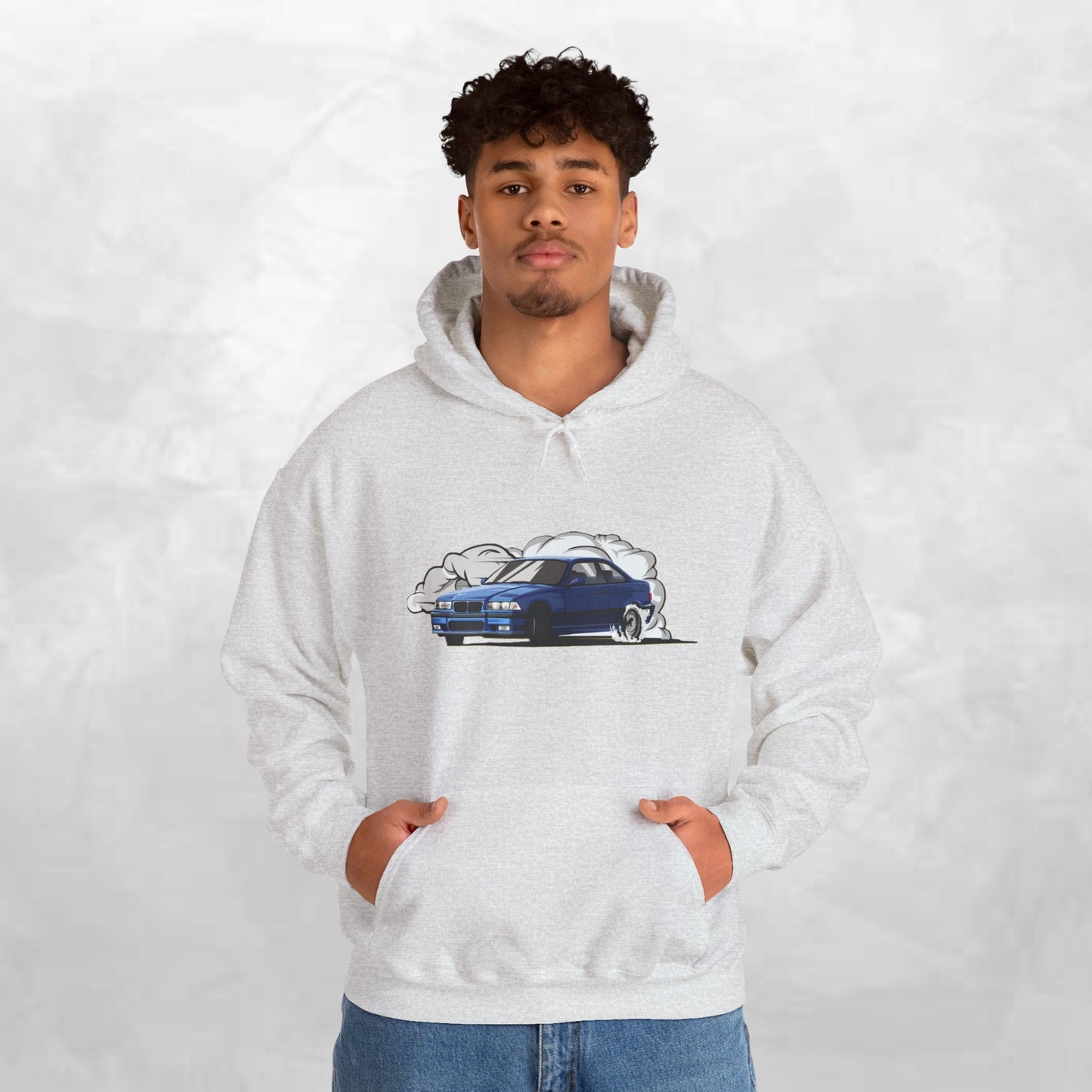 Cool Car Graphic Hoodie for Auto Lovers, Vintage Sweatshirt, Perfect Gift for Car Enthusiasts, Casual Wear, Unisex Hoodie