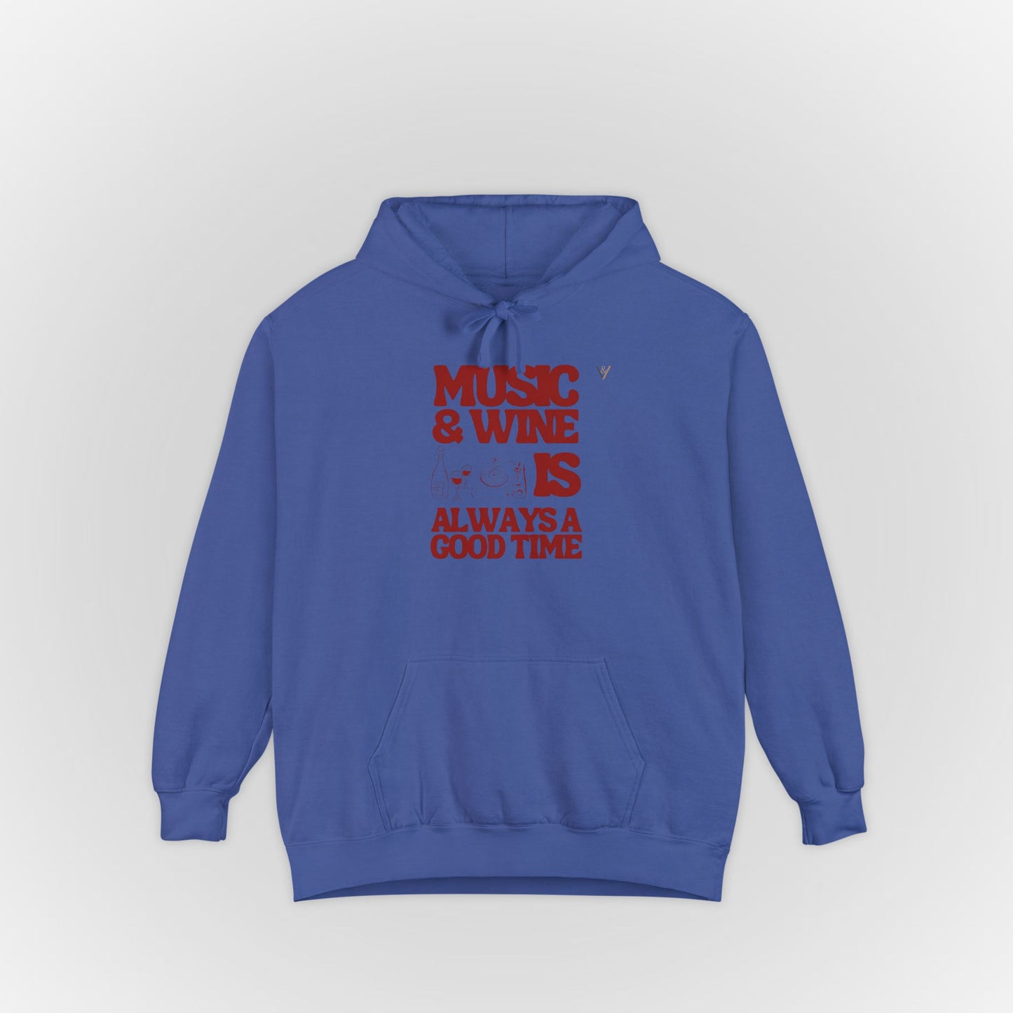 Comfortable Unisex Garment-Dyed Hoodie for Relaxed Days