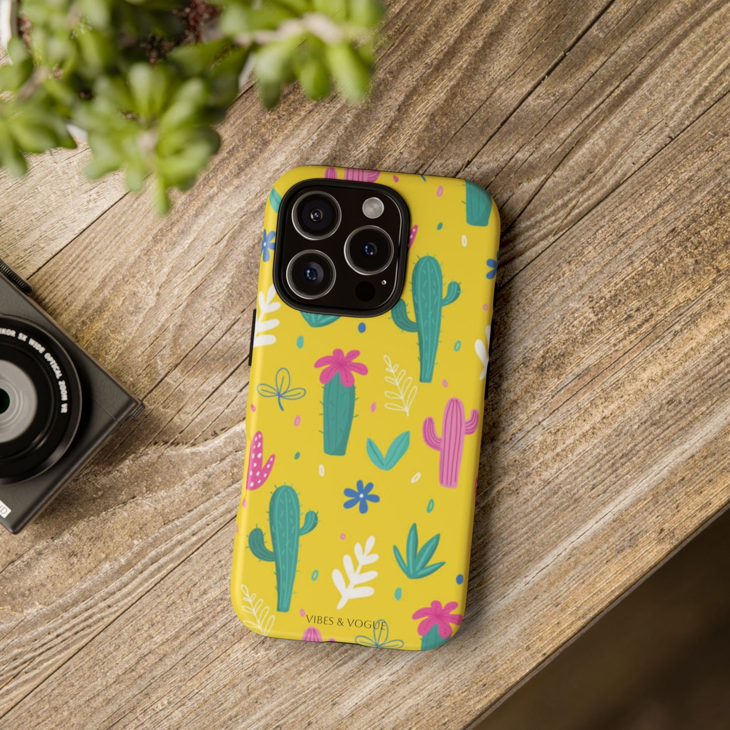 Cactus Phone Case - Tough Cases for Nature Lovers