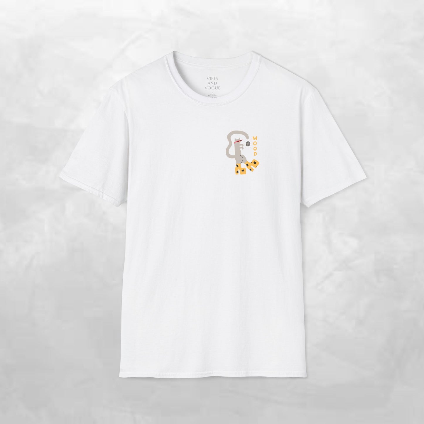 Ghost & Sunflowers T-Shirt — Cute Minimal Halloween Tee