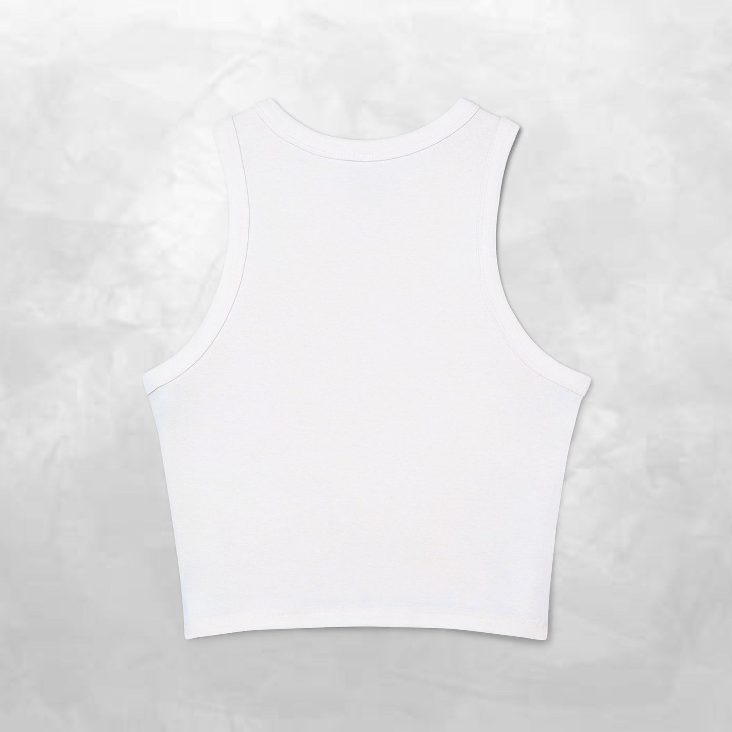 Women's Micro Rib Racer Tank Top - Effortless Everyday Style