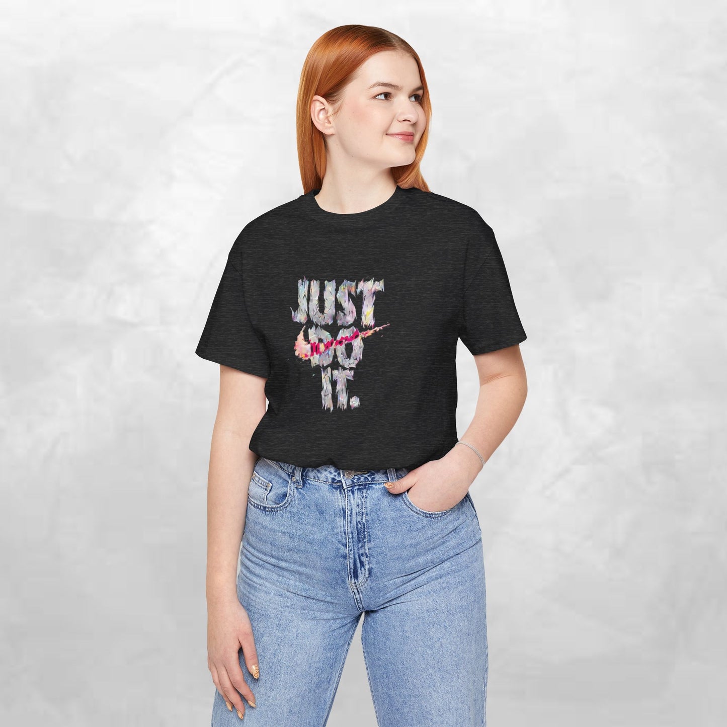 Motivational Graphic Tee - Unisex Jersey Short Sleeve T-Shirt, Just Do It Shirt, Casual Wear, Fitness Apparel, Gift Idea