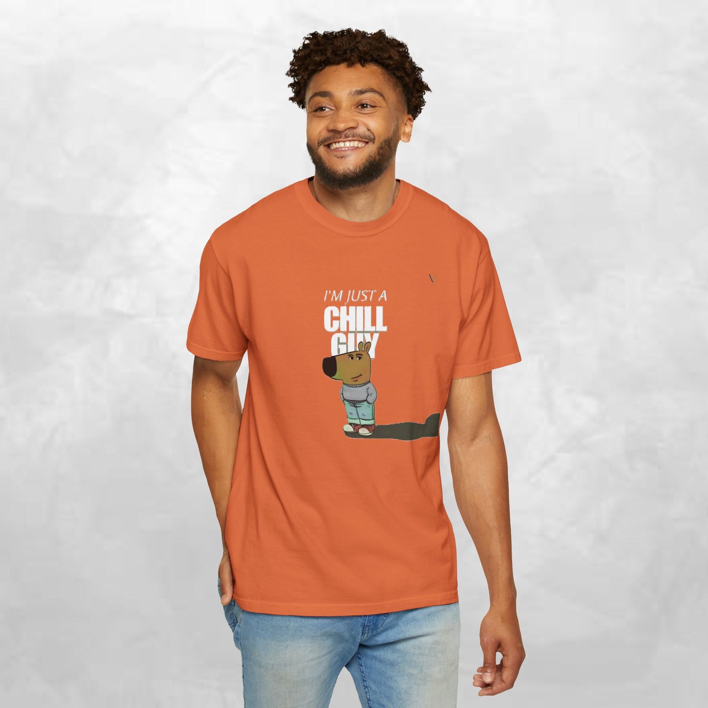 Chill Guy Graphic T-Shirt - Relaxed Unisex Tee for Casual Vibes