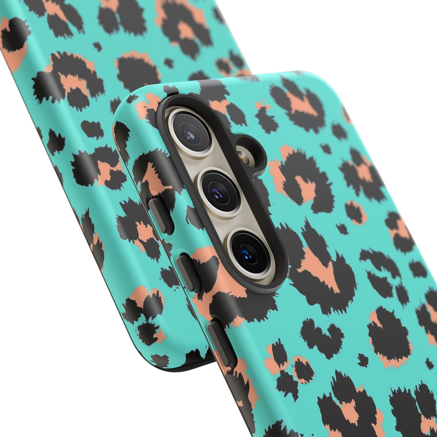 Leopard Print Phone Case, Tough Phone Case, Wild Style Accessory, Animal Print Cover, Stylish Phone Protection