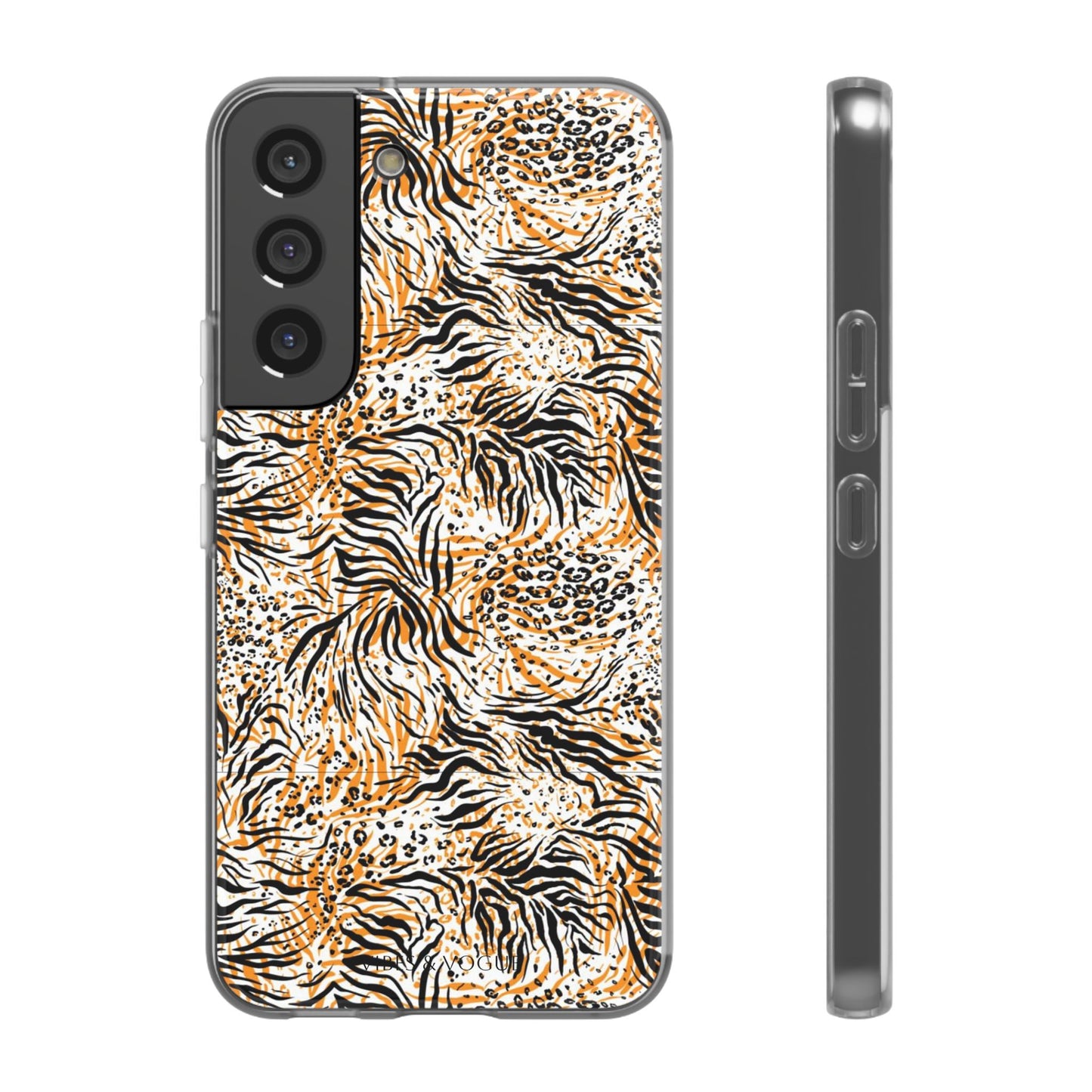 Wild Animal Print Flexi Case for iPhone - Fierce & Trendy Design
