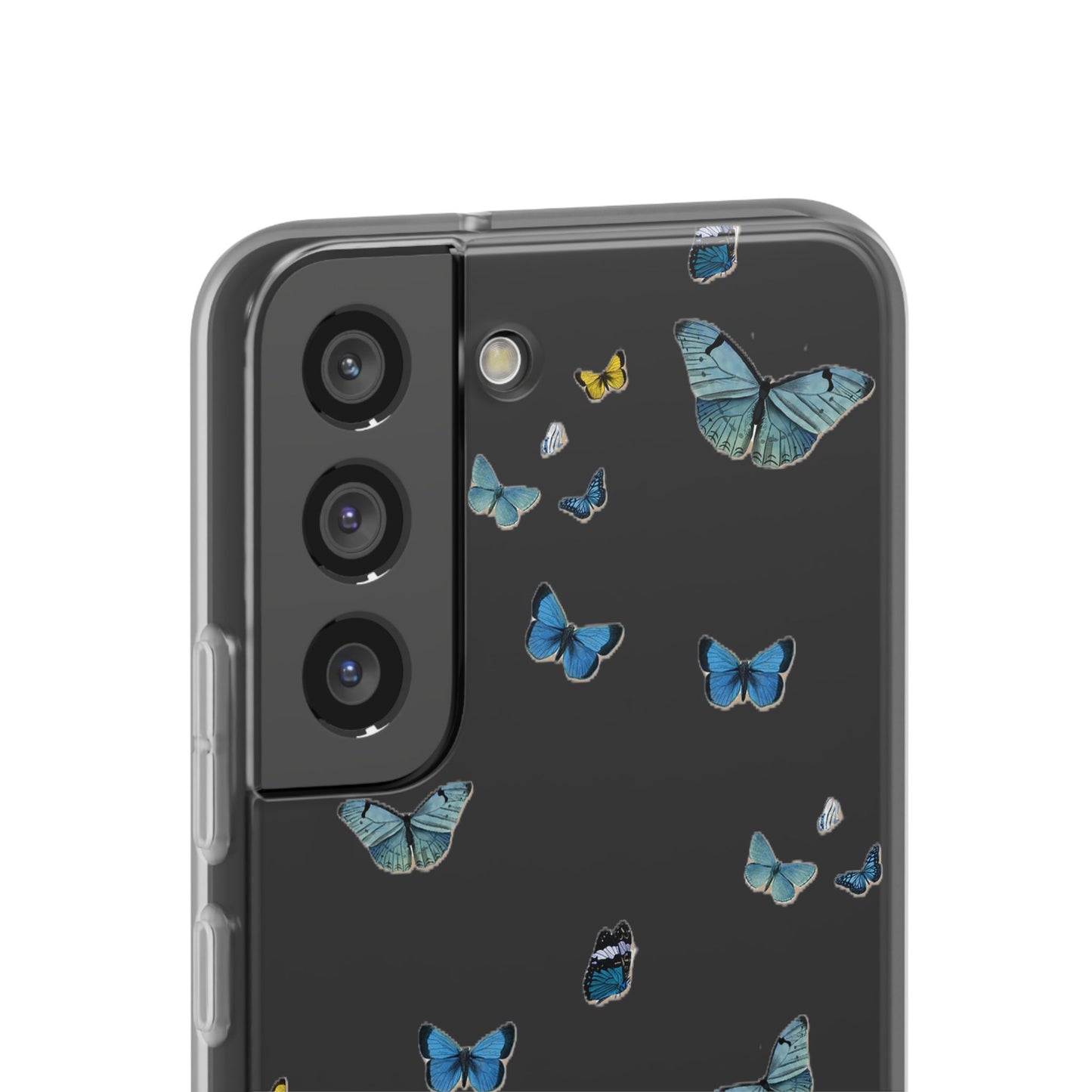 Butterfly Vibes Phone Case, Flexible Phone Cover, Elegant Phone Accessory, Gift for Nature Lovers, Spring Decor, Eco-Friendly Case
