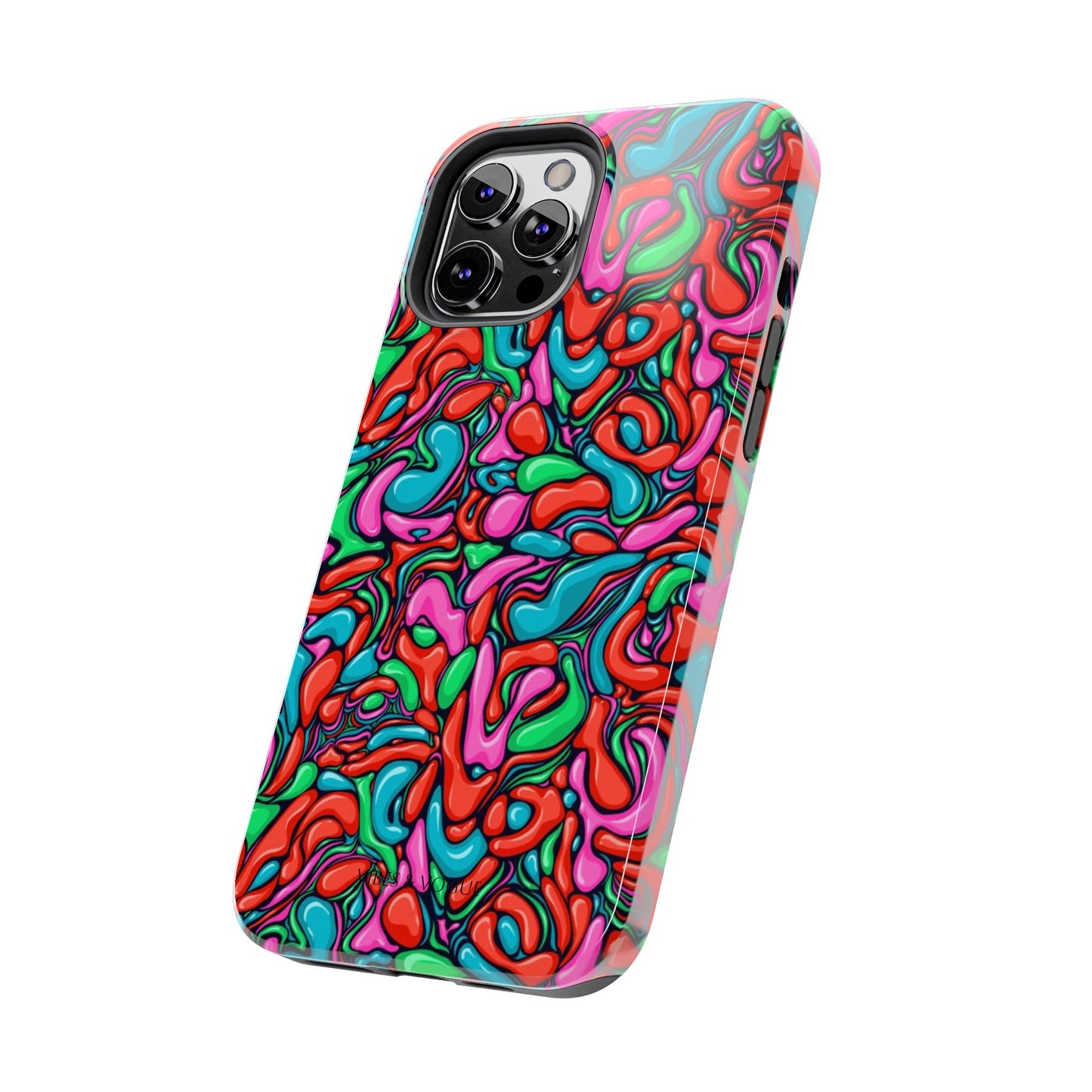 Vibrant Tough Phone Cases - Colorful Abstract Designs for Teens & Adults, Perfect Gift for Birthdays, Holidays, & Everyday Use
