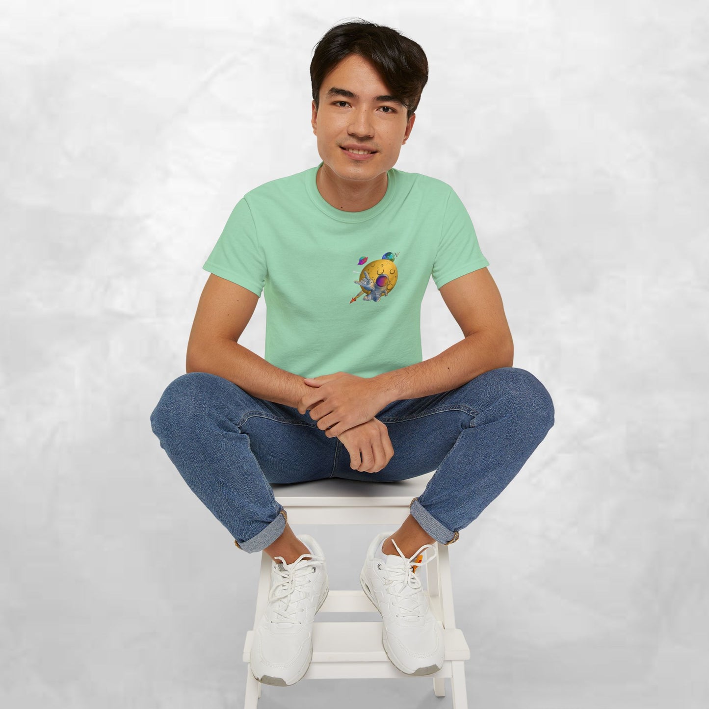 Funny Graphic Tee – "Happy Taco" Design for Food Lovers