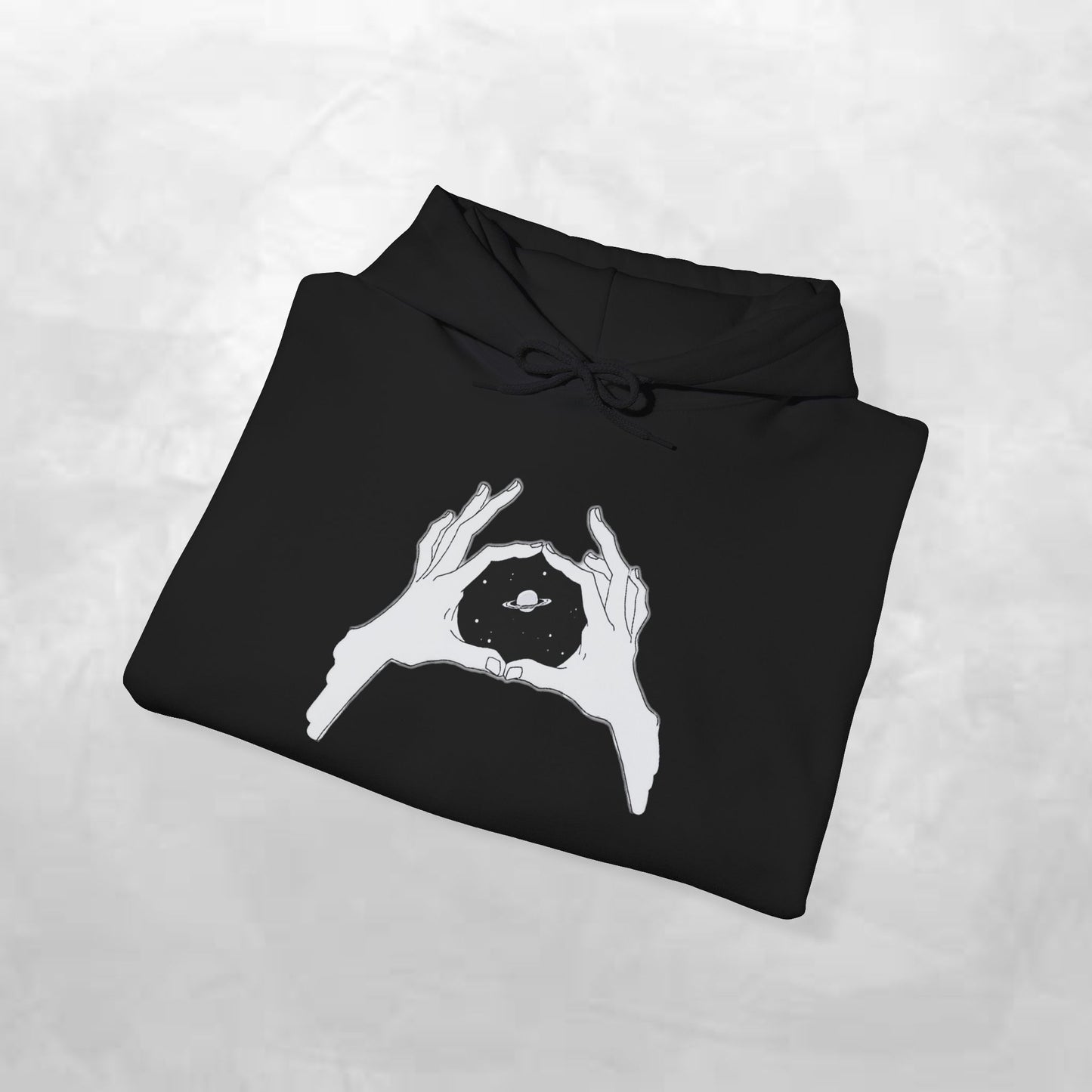 Artistic Hands Unisex Hooded Sweatshirt - Cozy Gift for Art Lovers, Black Hoodie, Unique Graphic Sweatshirt, Stylish Everyday Wear, [...]