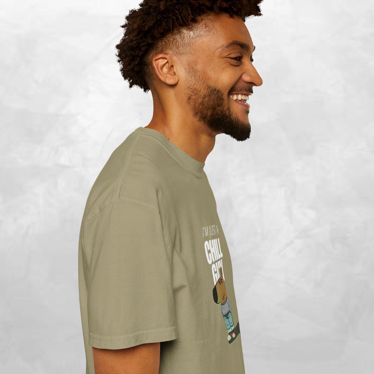 Chill Guy Graphic T-Shirt - Relaxed Unisex Tee for Casual Vibes