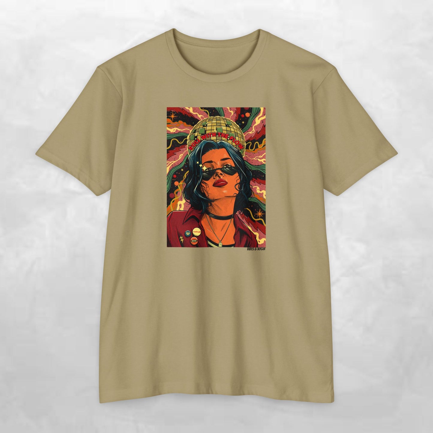 Bohemian Graphic T-Shirt - Vibrant Art Tee for Creative Souls