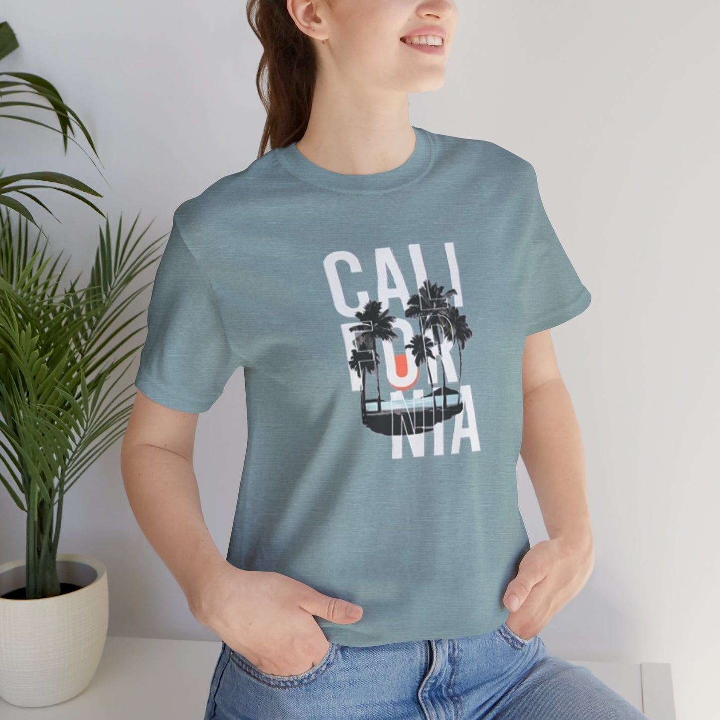 California Vibes Unisex Tee, Summer Fun T-Shirt, Casual Wear, Beach Day Shirt, Gift for Travelers, Holiday Fashion