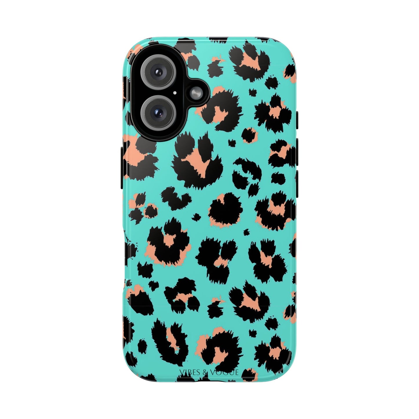 Leopard Print Phone Case, Tough Phone Case, Wild Style Accessory, Animal Print Cover, Stylish Phone Protection