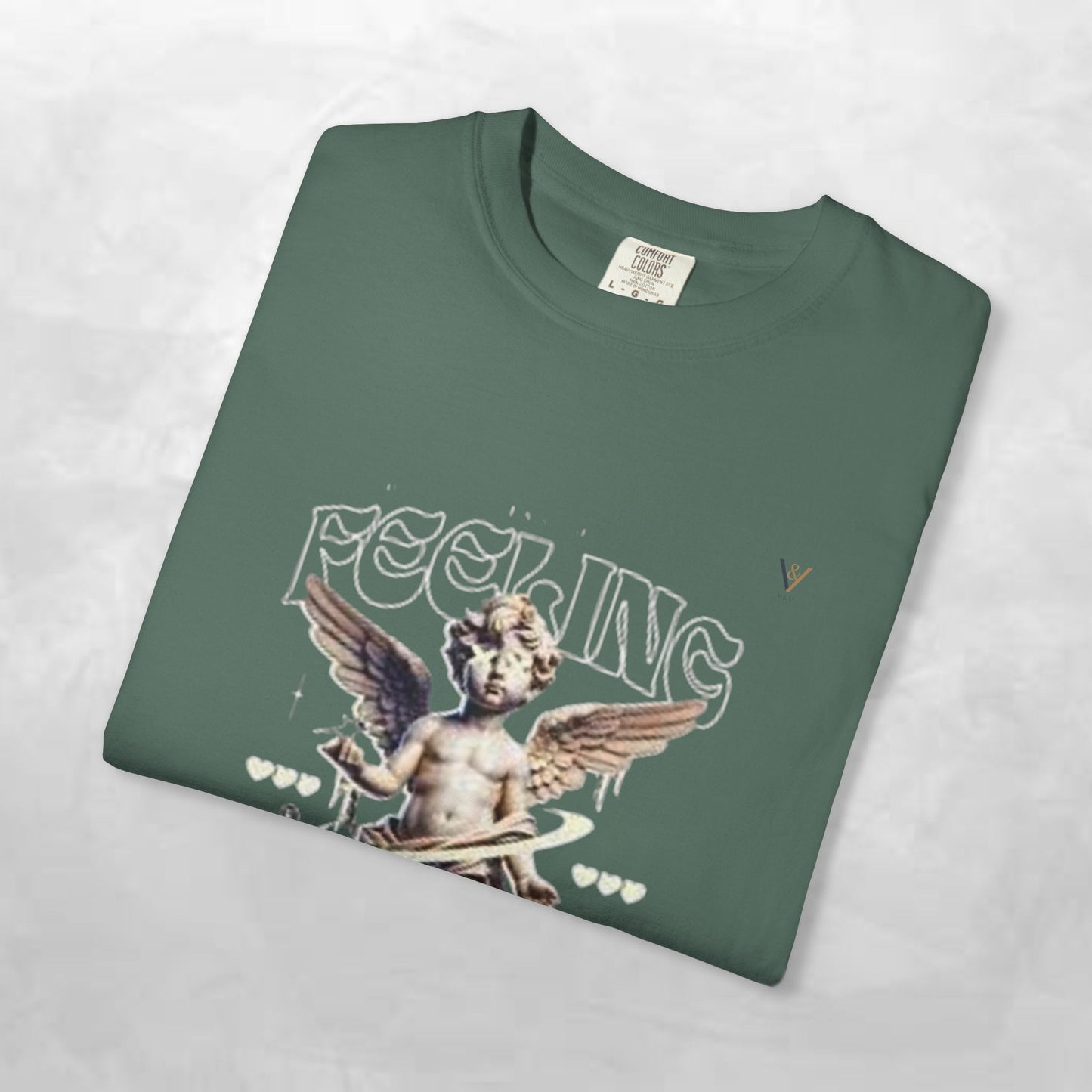 Vintage-Inspired Angel Graphic T-Shirt - Perfect for Casual Wear, Gift for Music Lovers, Cute Outfit Idea, Retro Design, Cozy Everyday Tee