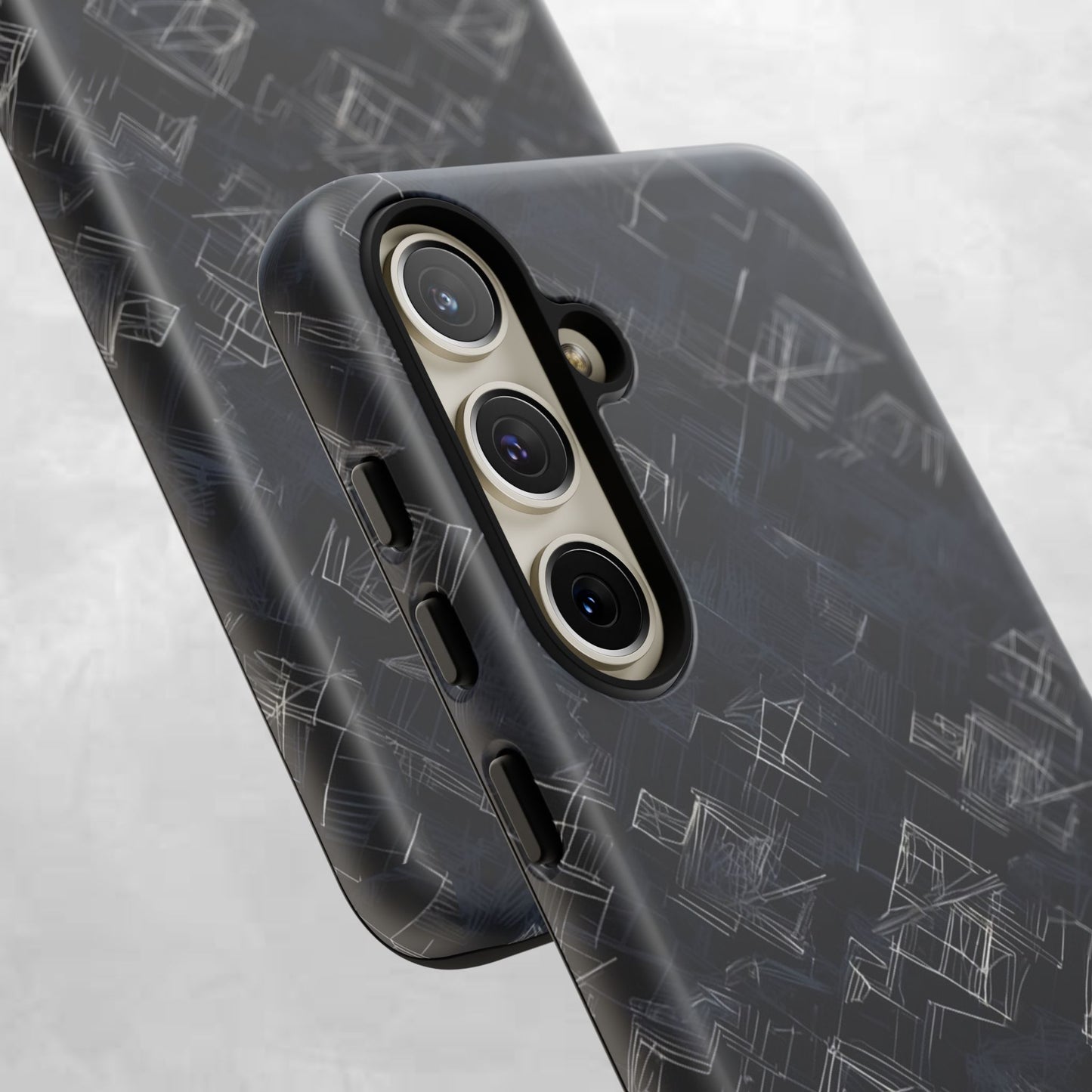 Tough Cases: Modern Geometric Phone Case - Durable, Stylish Protection