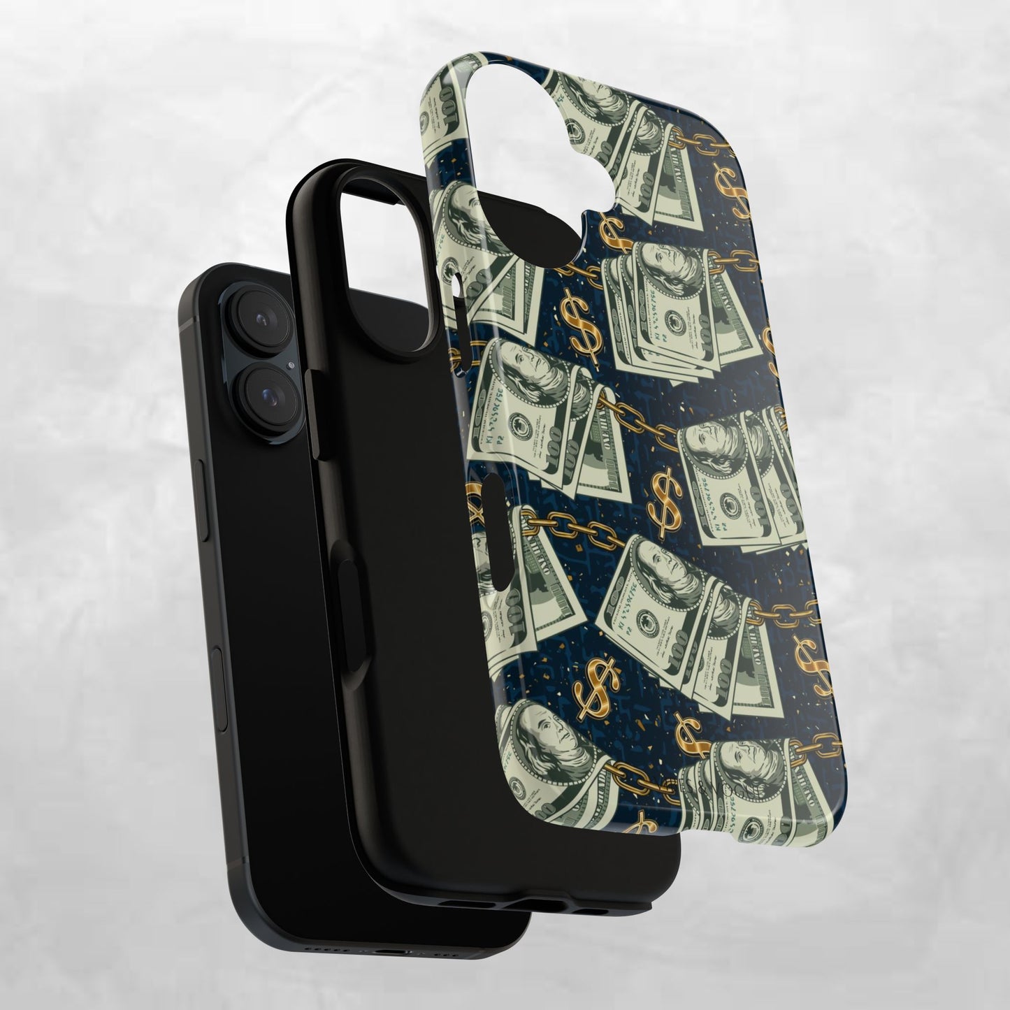 Money Motivation Phone Case, Tough Cases for iPhone, Money Design Phone Accessory, Trendy Tech Gifts, Unique Phone Cover