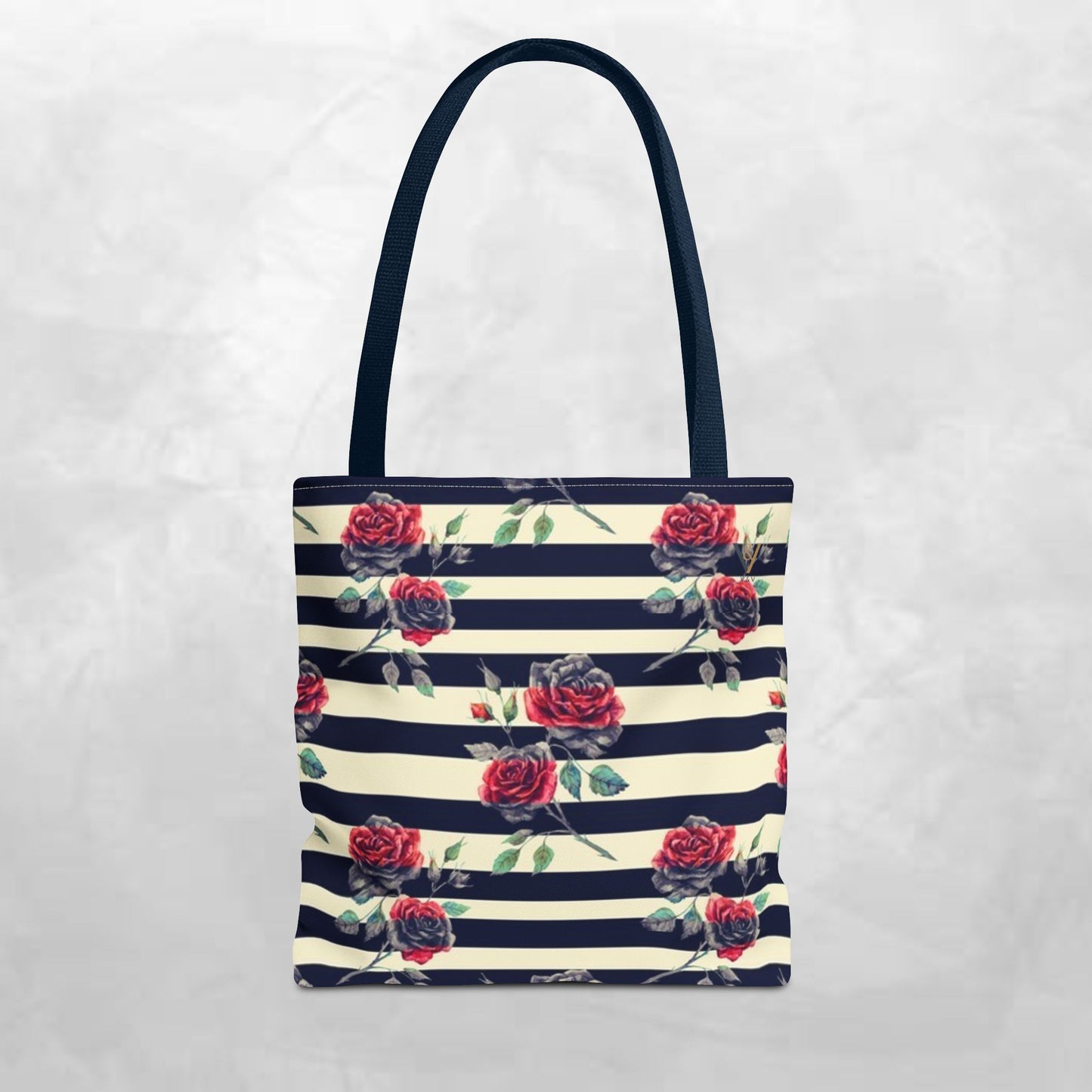 Chic Floral Tote Bag, Stylish Eco-Friendly Bag, Rose Pattern Shopping Tote, Gift for Her, Everyday Handbag, Floral Fashion
