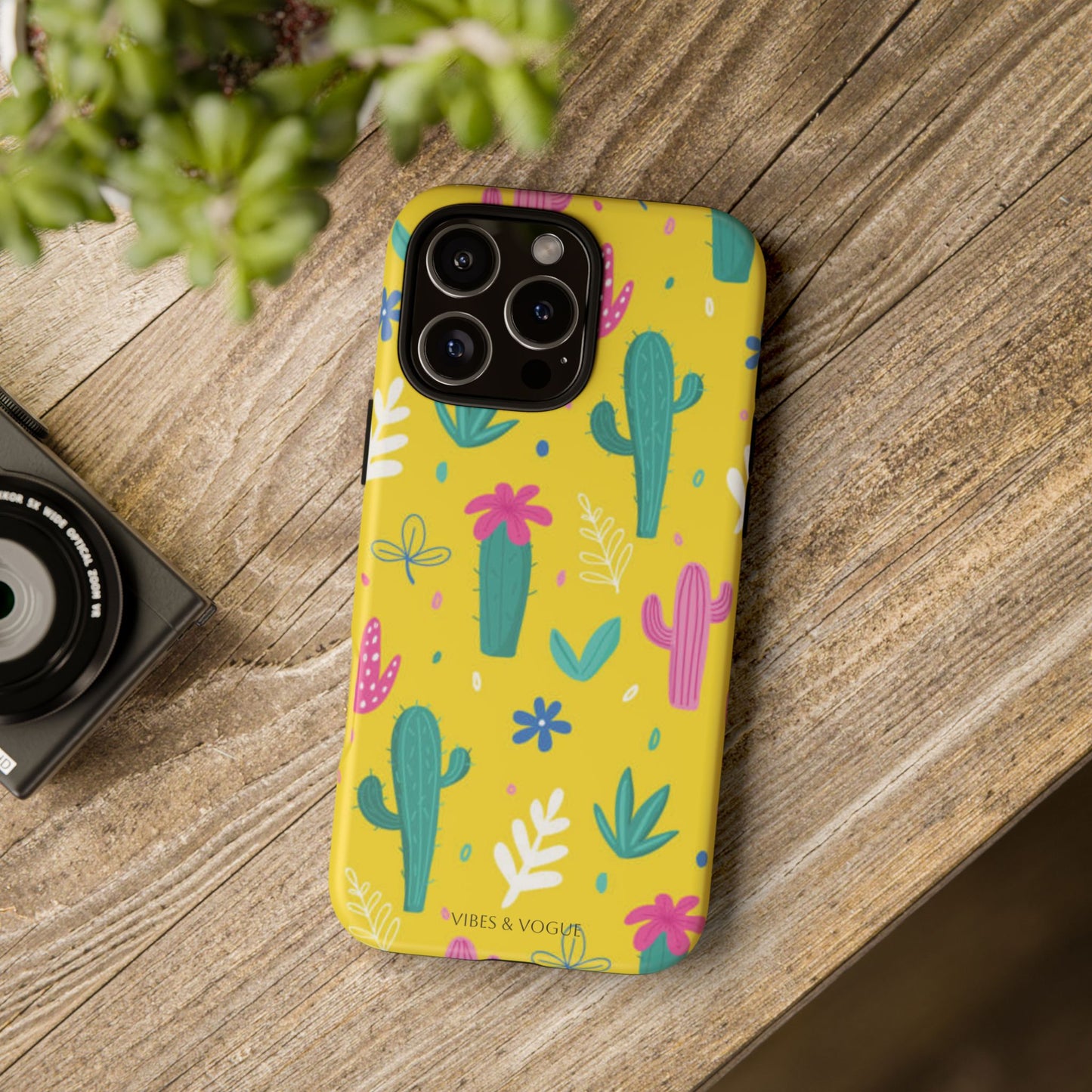 Cactus Phone Case - Tough Cases for Nature Lovers