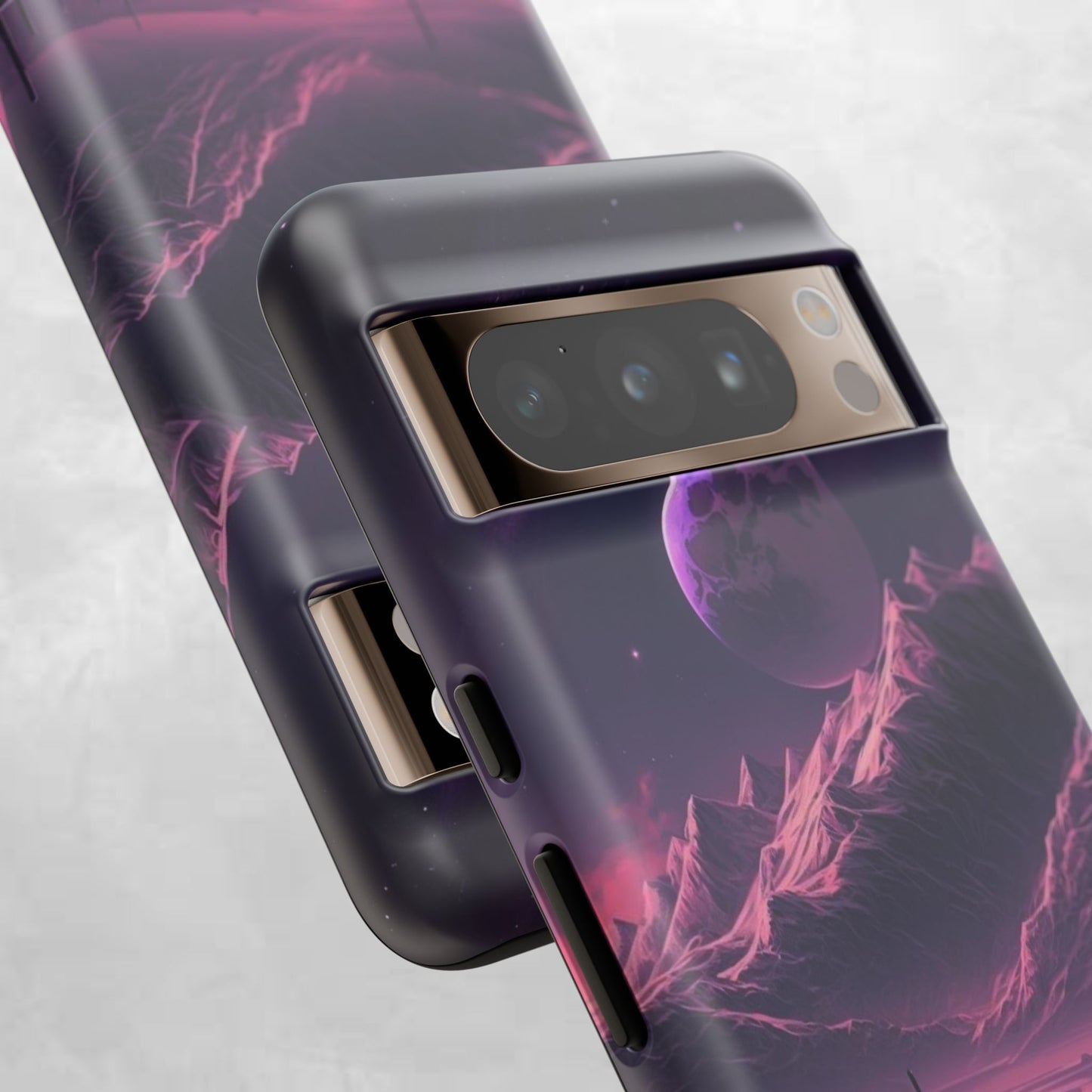 Futuristic Phone Case, Galaxy Aesthetic, Cosmic Art, Stylish Protection, Gifts for Tech Lovers