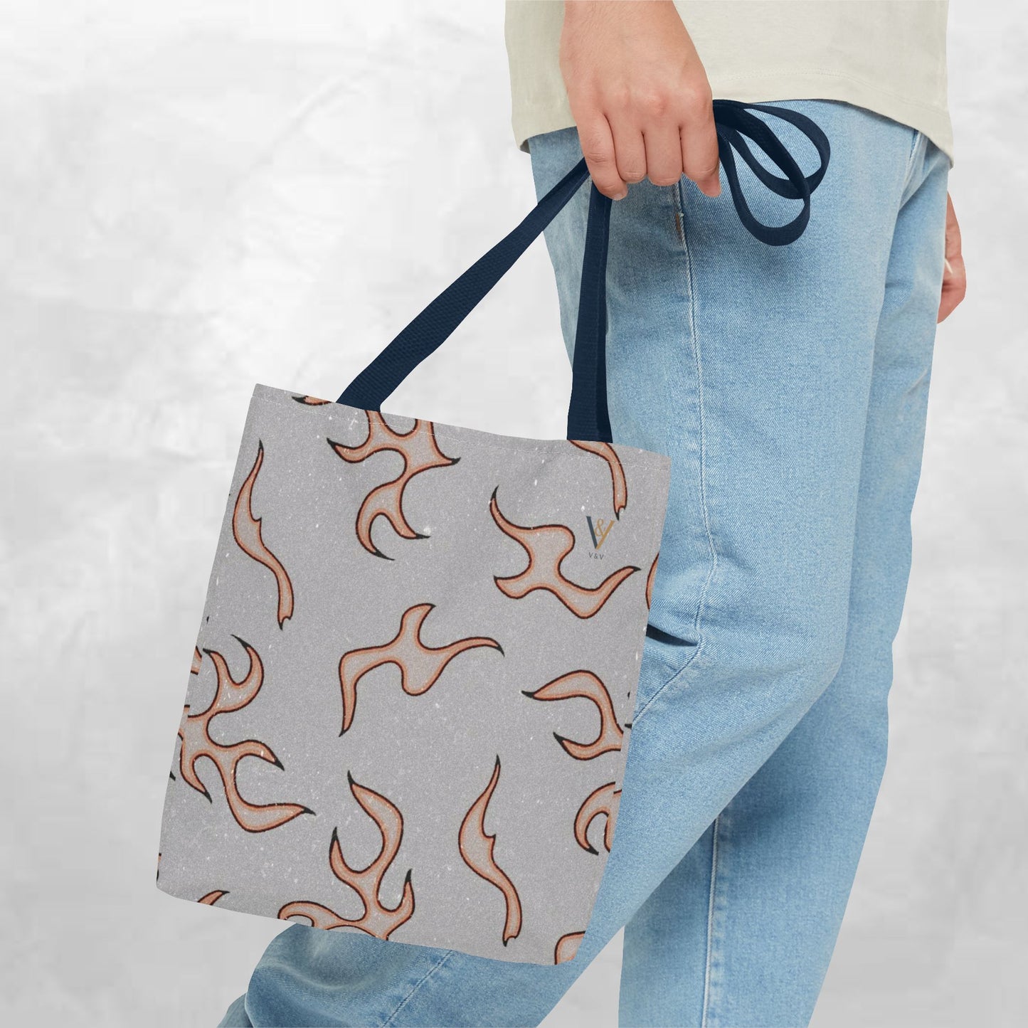 Stylish AOP Tote Bag - Trendy Reusable Shopping Bag, Casual Handbag, Gift for Her, Eco-friendly Tote, Everyday Carryall