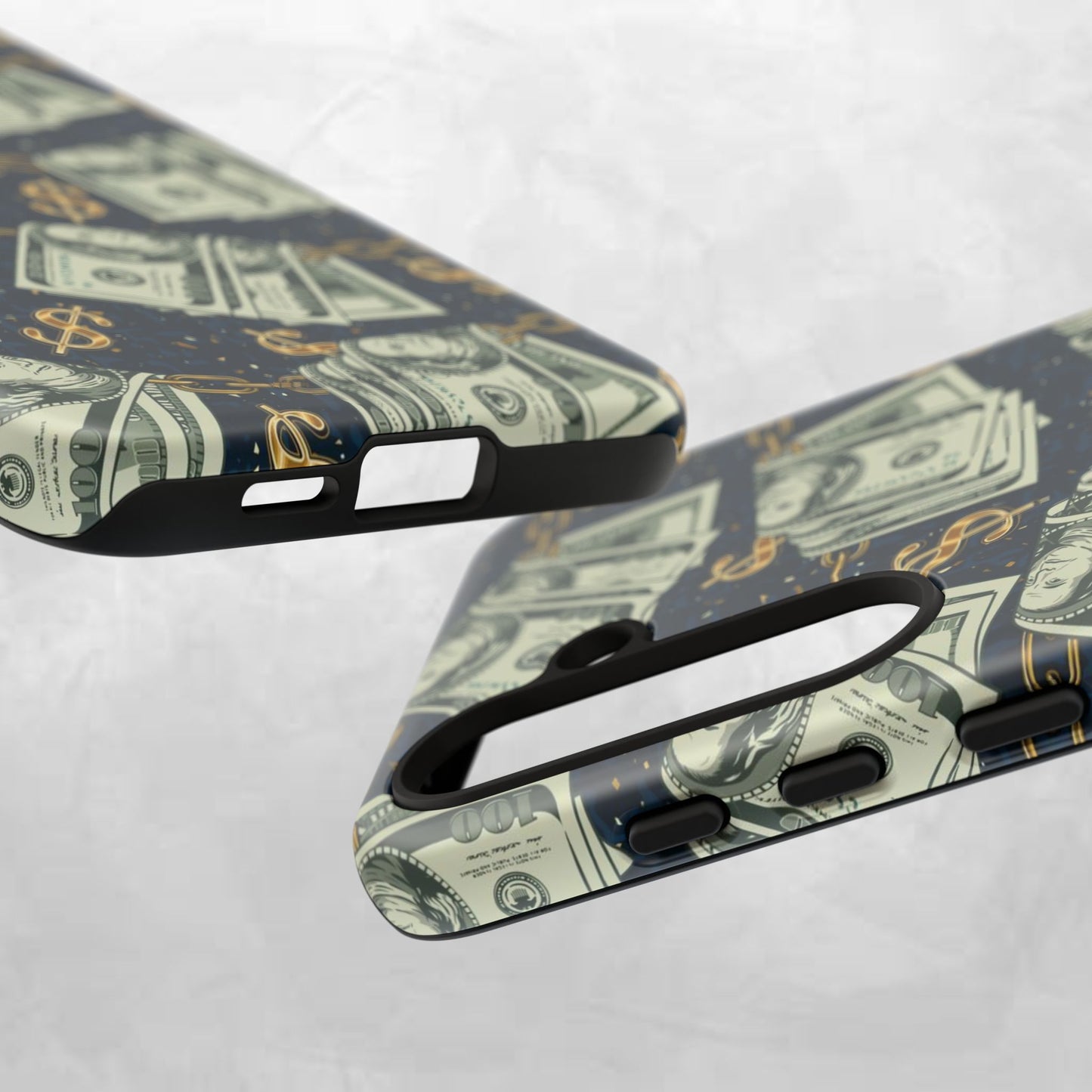 Money Motivation Phone Case, Tough Cases for iPhone, Money Design Phone Accessory, Trendy Tech Gifts, Unique Phone Cover