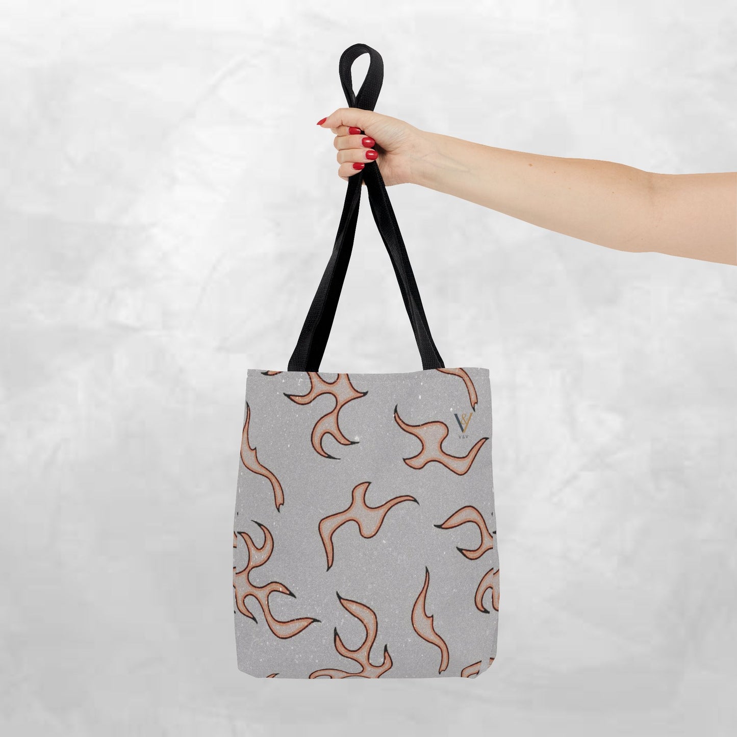 Stylish AOP Tote Bag - Trendy Reusable Shopping Bag, Casual Handbag, Gift for Her, Eco-friendly Tote, Everyday Carryall