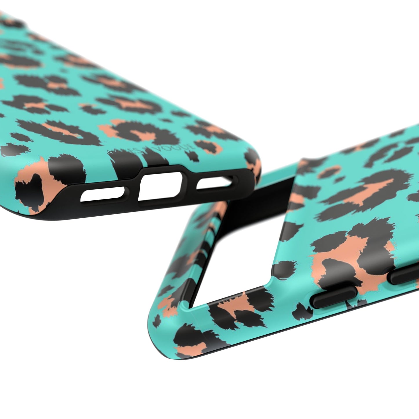 Leopard Print Phone Case, Tough Phone Case, Wild Style Accessory, Animal Print Cover, Stylish Phone Protection